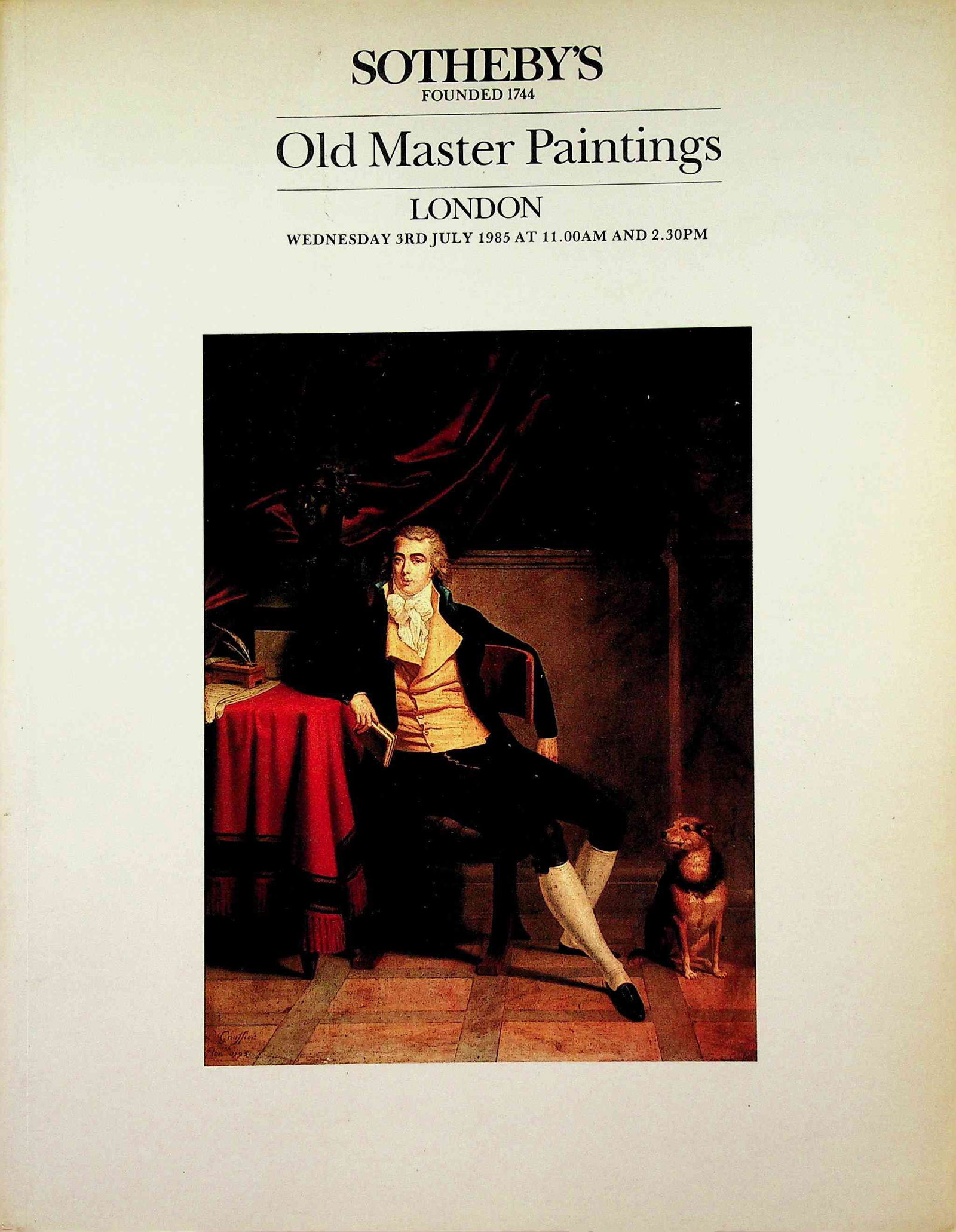 Sotheby's / London 1985 / Old Master Paintings (1 of 1)