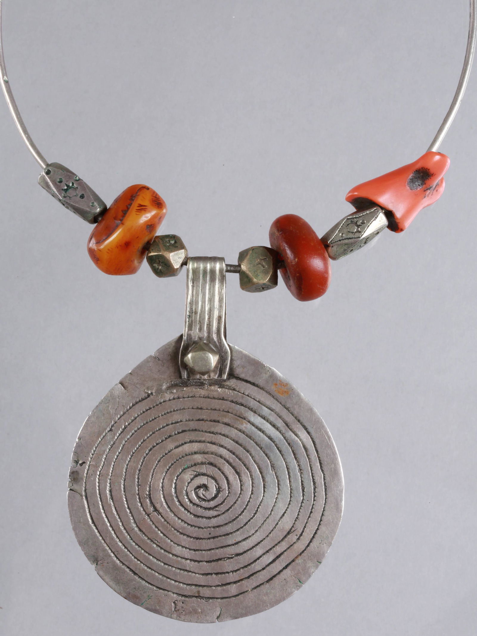 A Berber Necklace with Pendant (1 of 6)