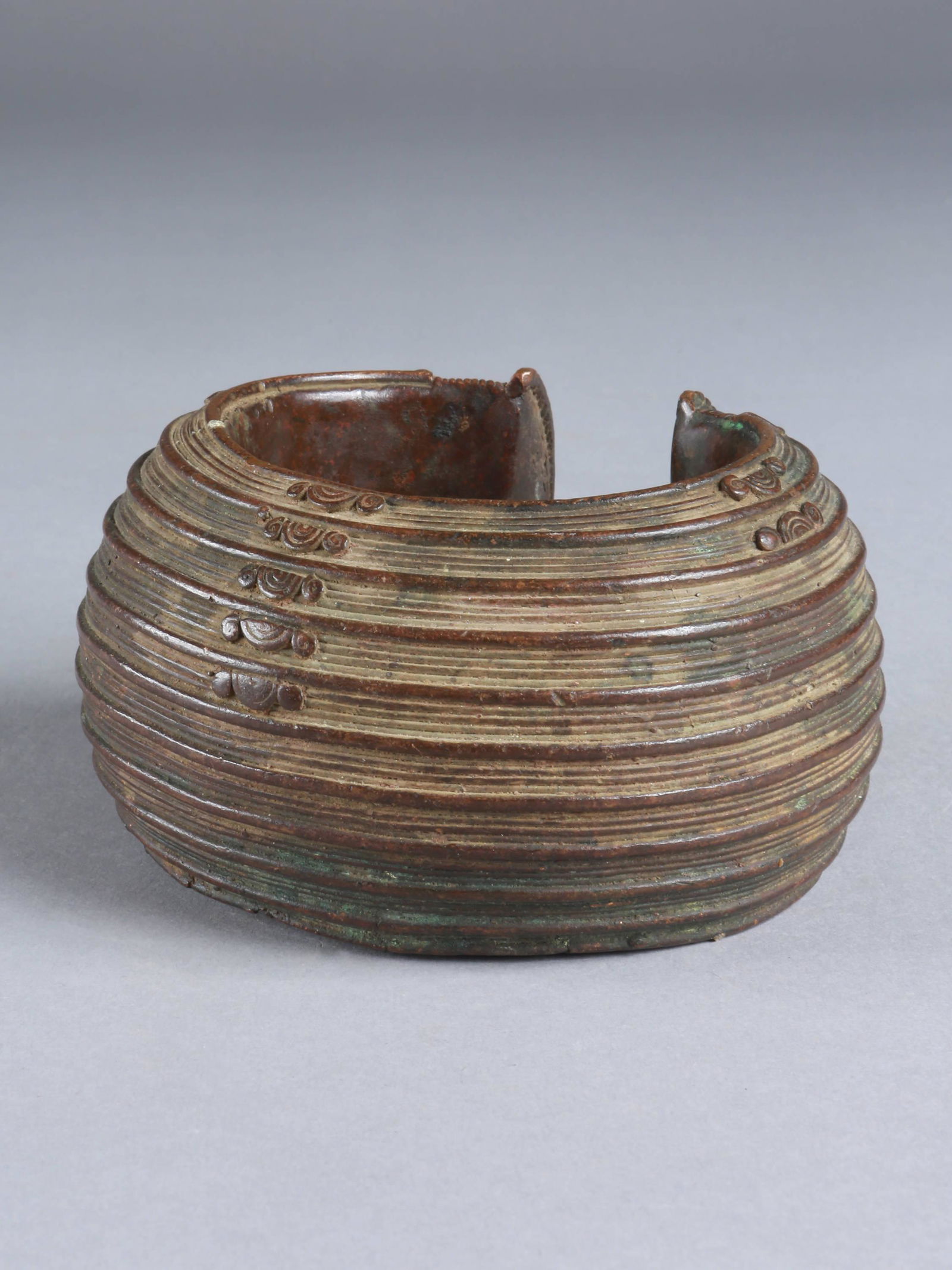 A Baule Bronze Bangle, "nga ngbli" (1 of 11)