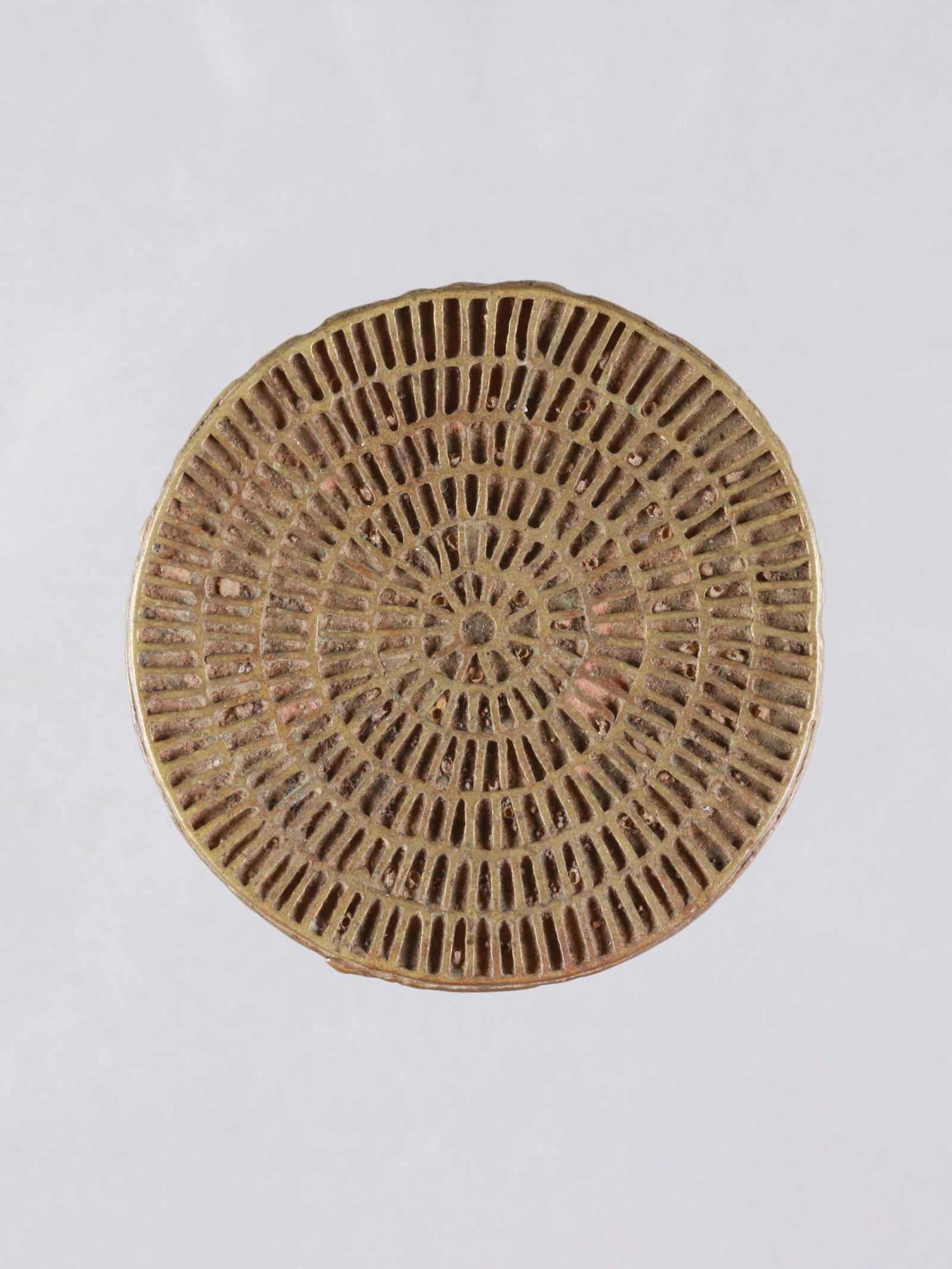 An Asante Gold Weight, Disc (1 of 4)