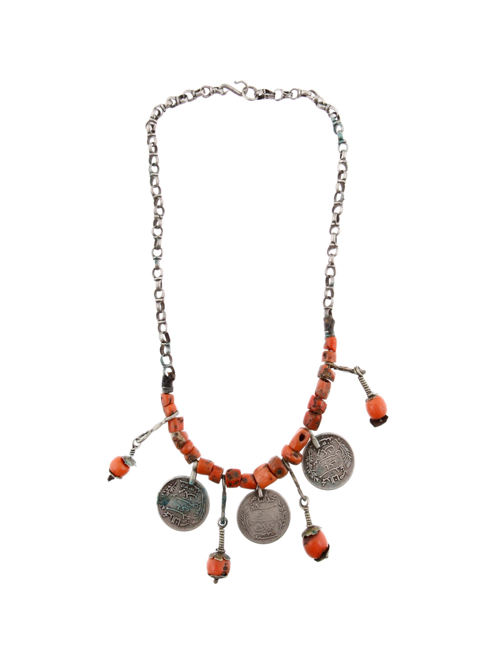 A Berber Necklace with seven Pendants (1 of 4)