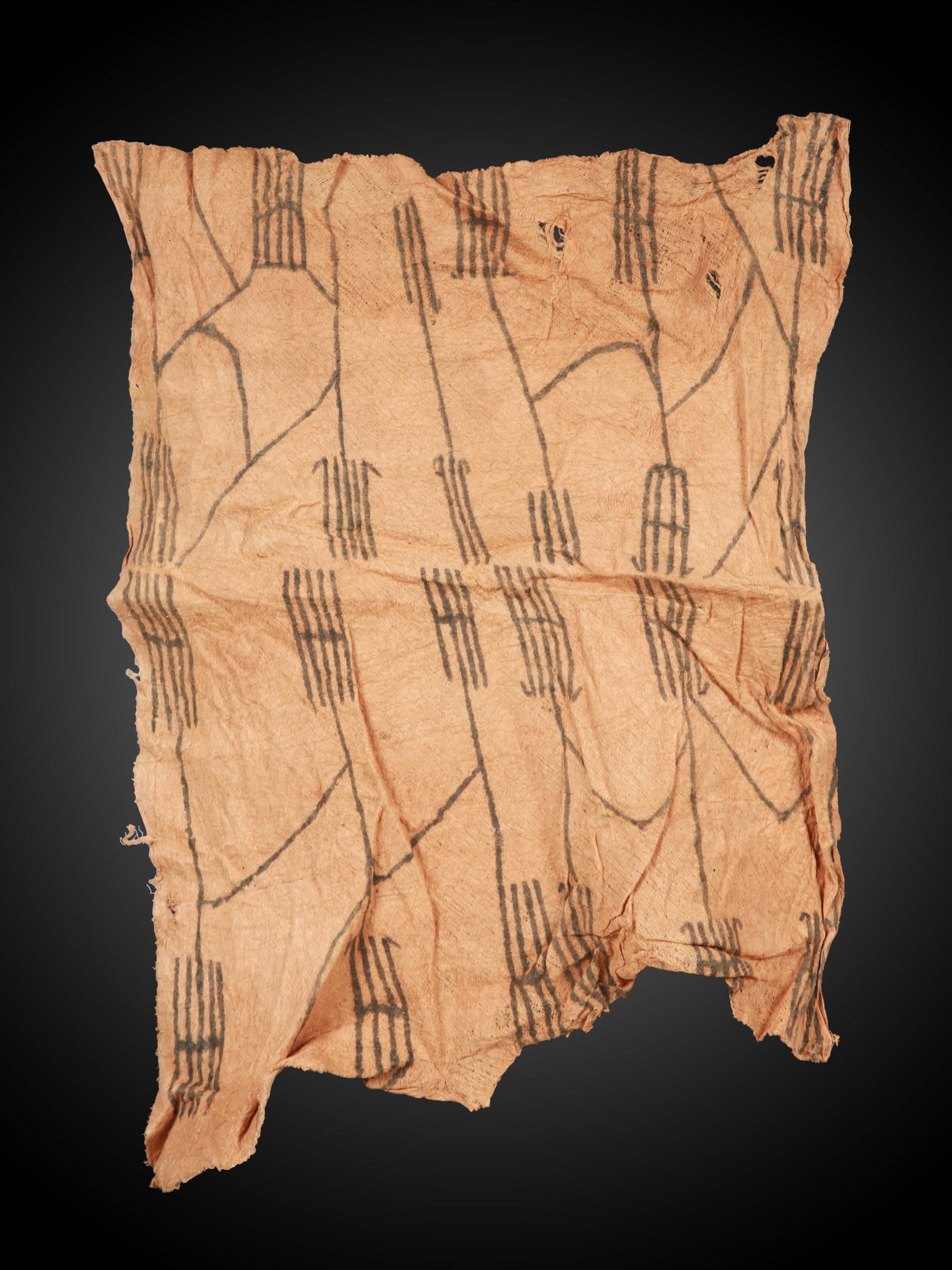 A Pygmies Barkcloth, "pongo" (1 of 2)
