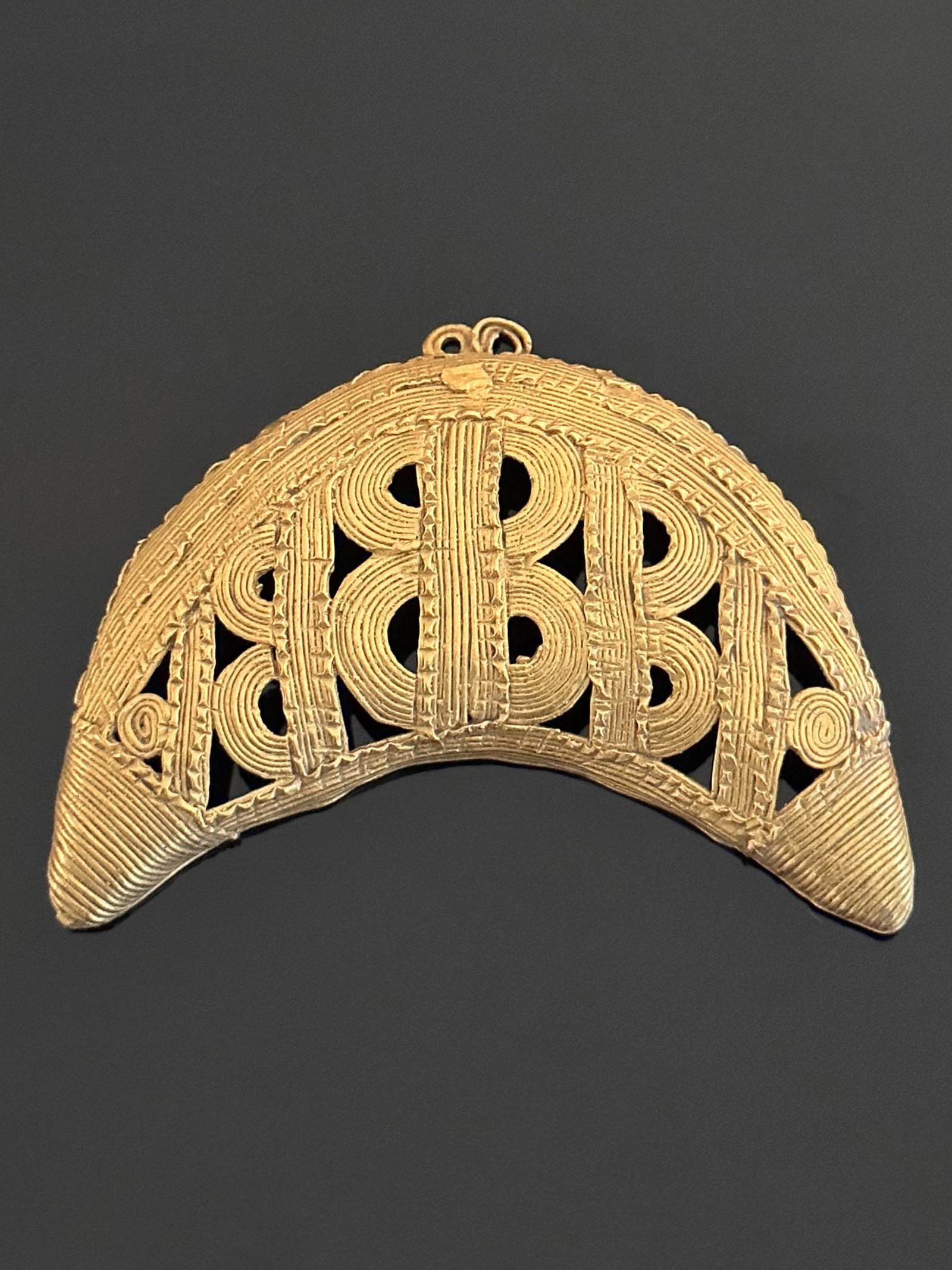 An Akan Royal Pendant, Crab (1 of 6)
