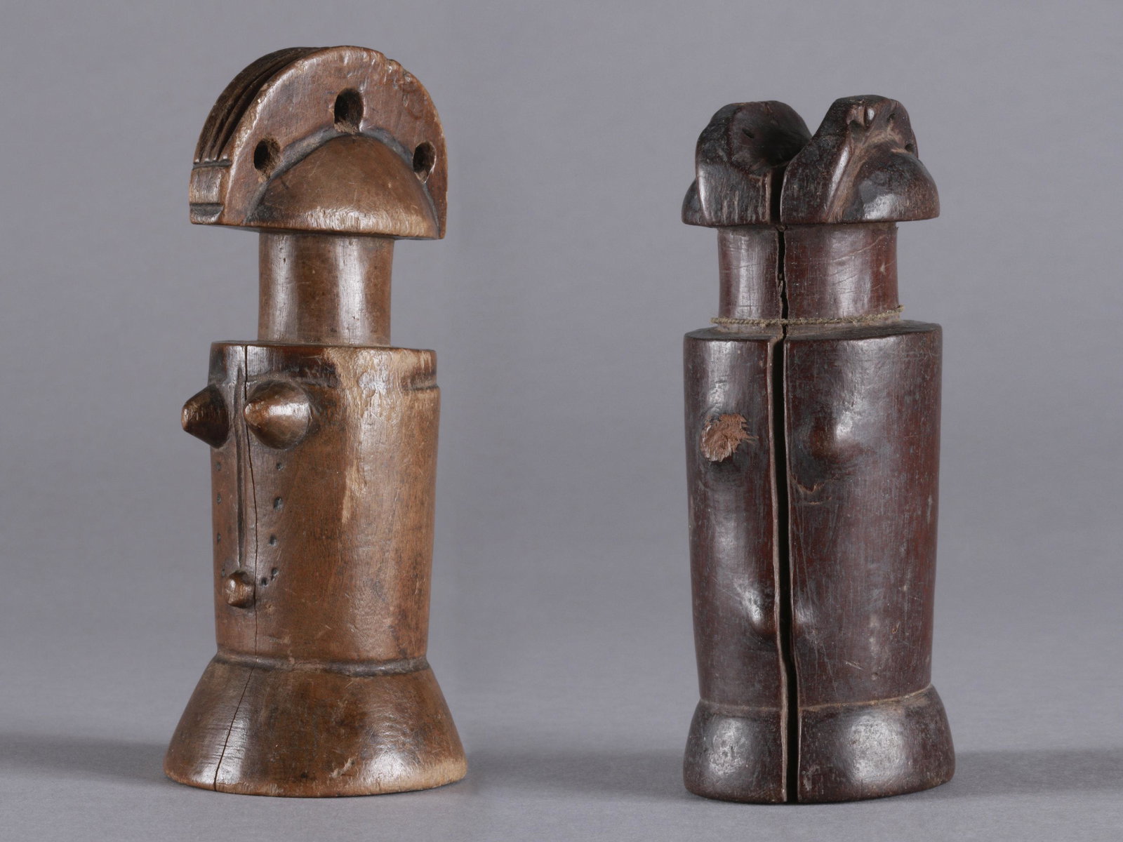 2 Tanzanian Miniature Figures, "mwana hiti" (1 of 16)