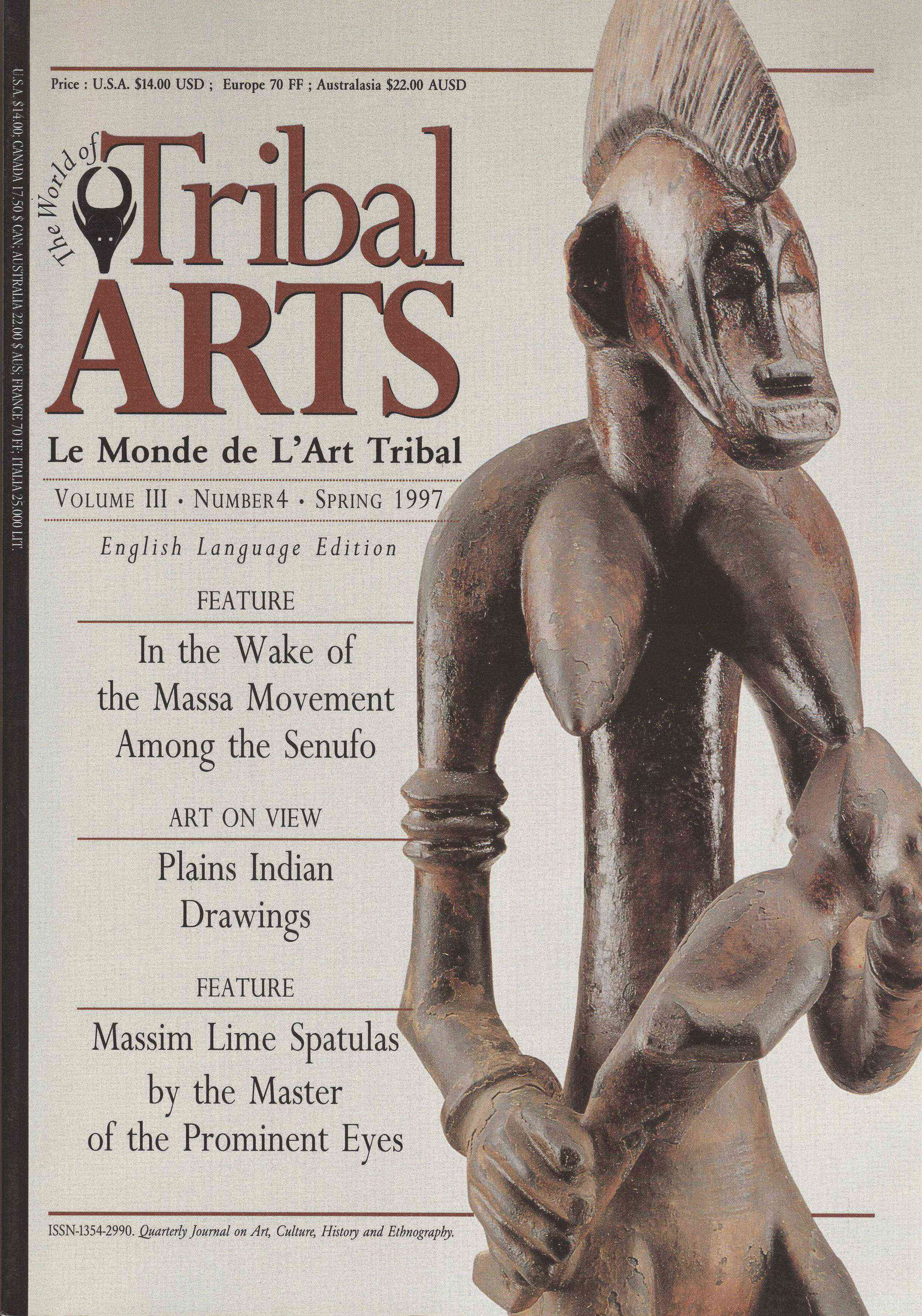 Tribal Arts - Volume III, Number 4, Spring 1997 (1 of 1)
