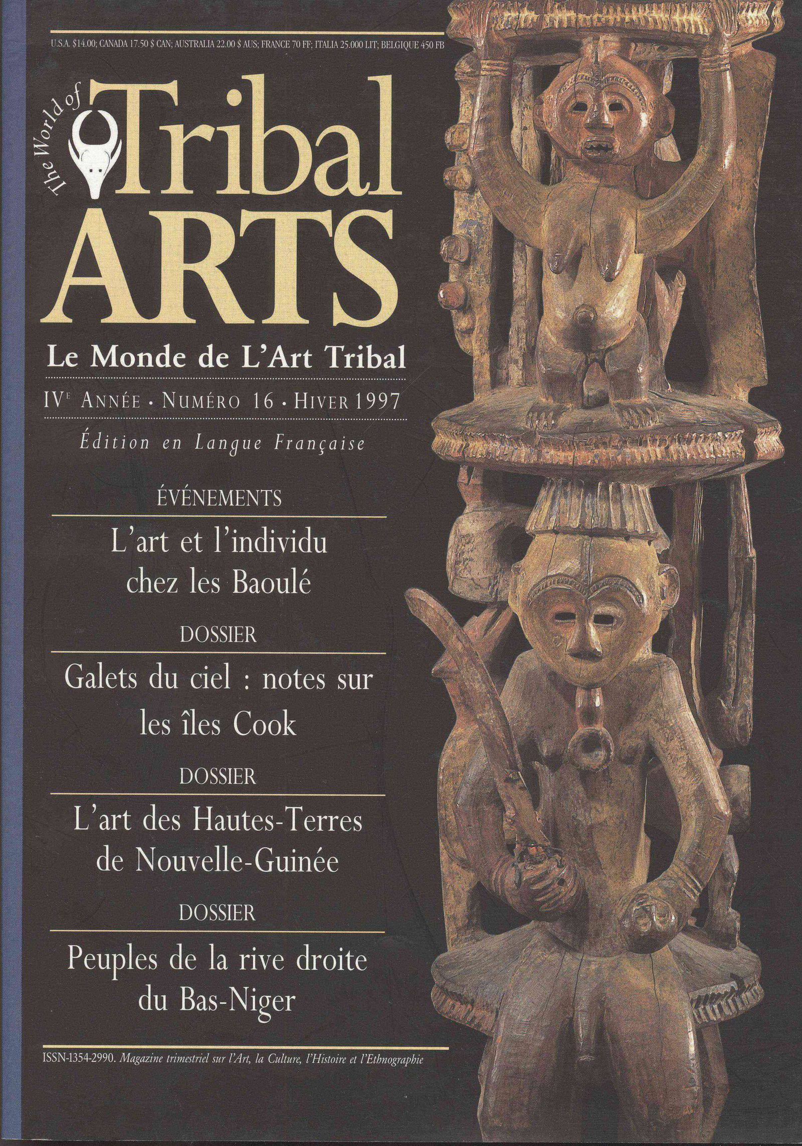 Tribal Arts - Numéro 16, Hiver 1997 (1 of 1)
