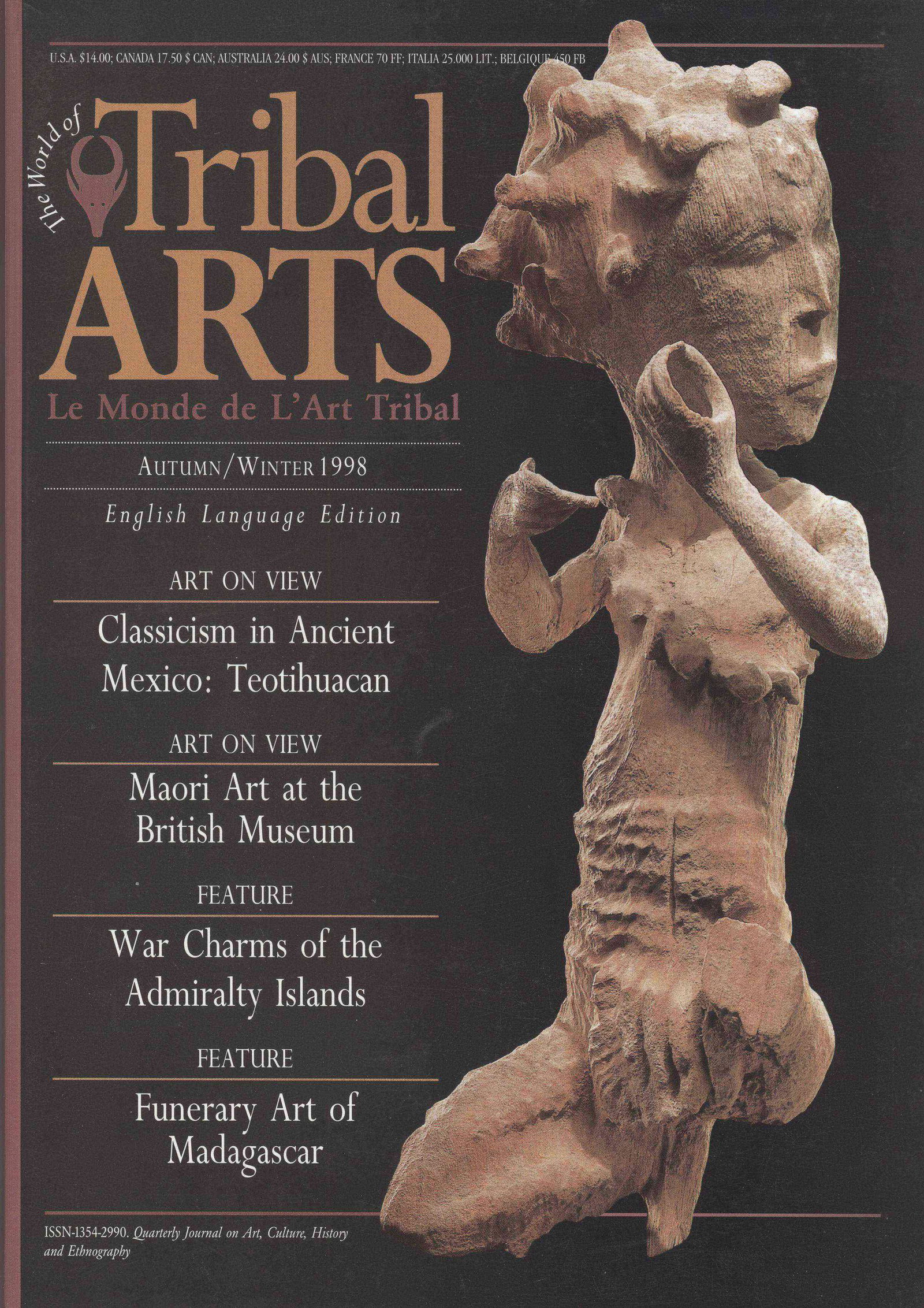 Tribal Arts - Number 19, Autumn/Winter 1998 (1 of 1)