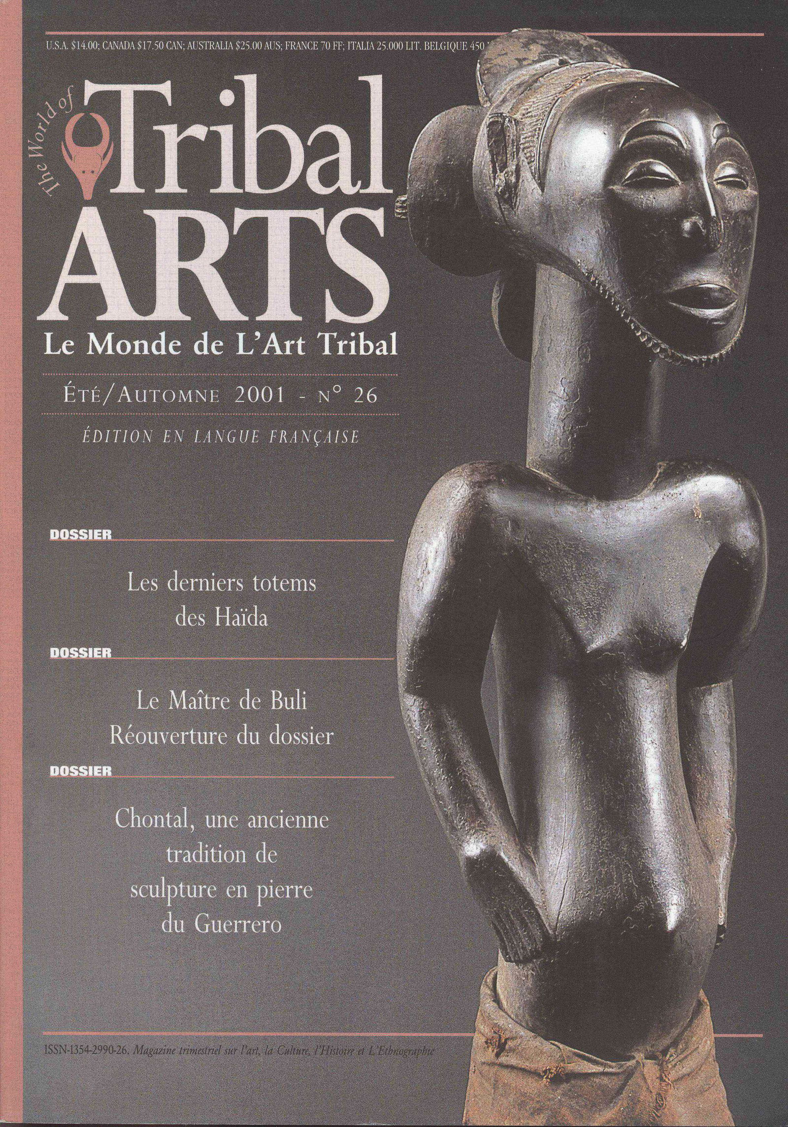 Tribal Arts - Numéro 26, Été/Automne 2001 (1 of 1)
