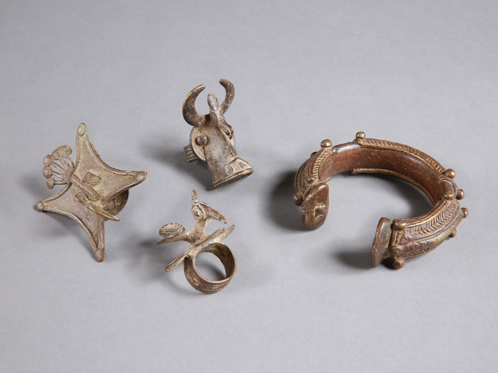 A Gurunsi Bracelet and 3 Rings (1 of 6)