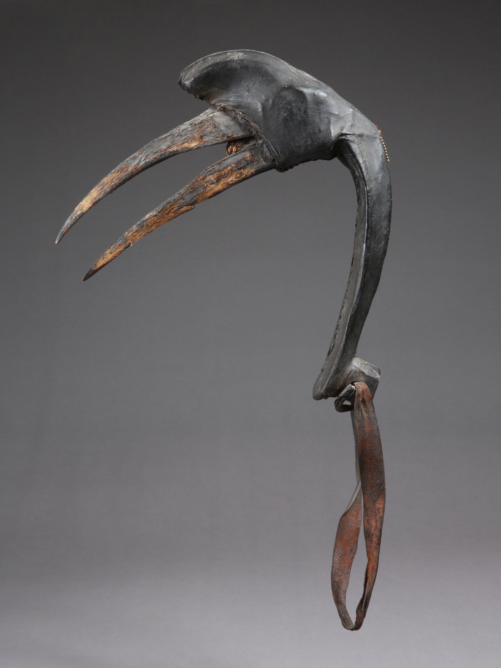 A Kanuri-Hausa Headdress, "burtu" (1 of 9)