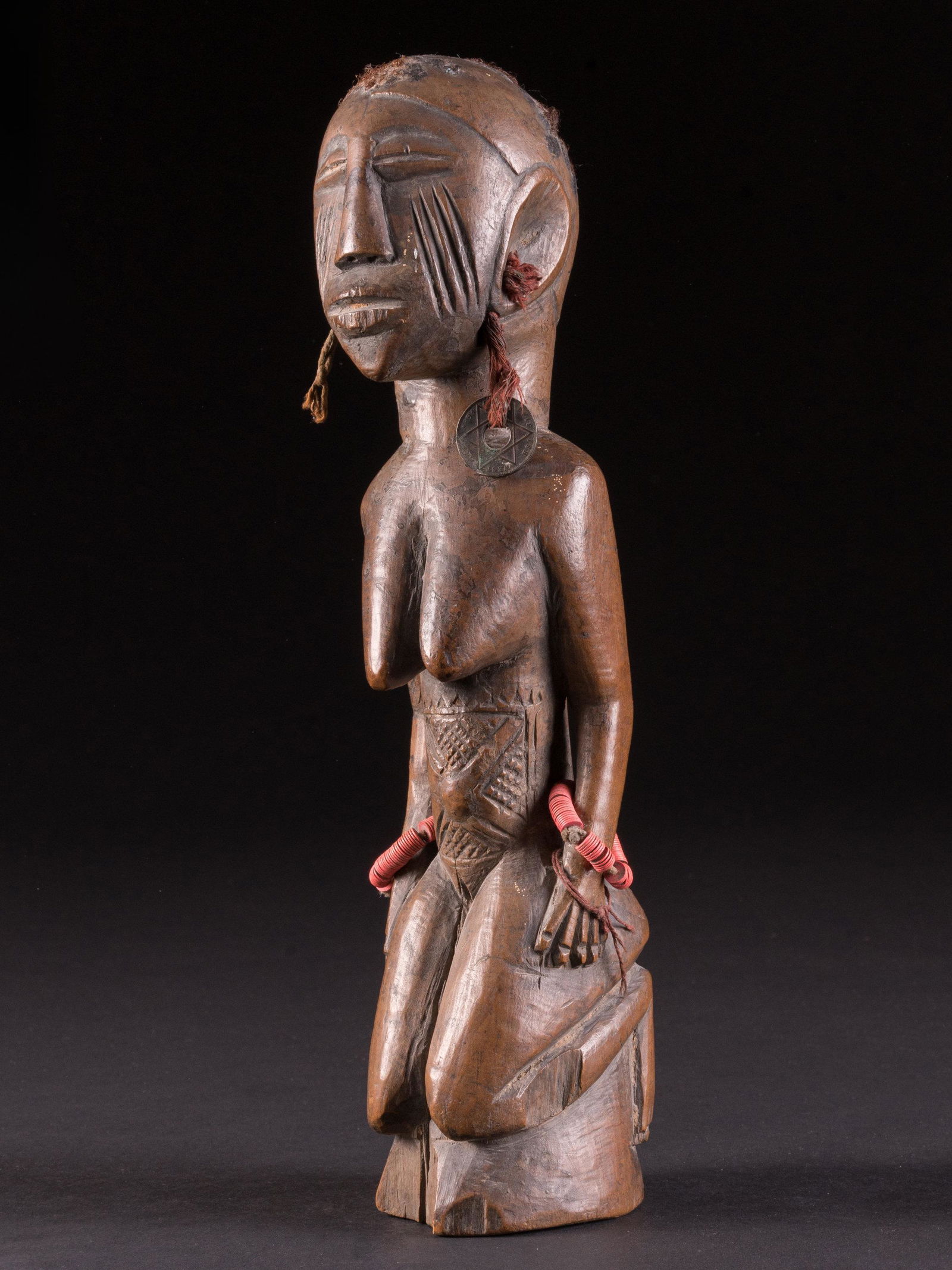 A Bariba Kneeling Figure (1 of 8)