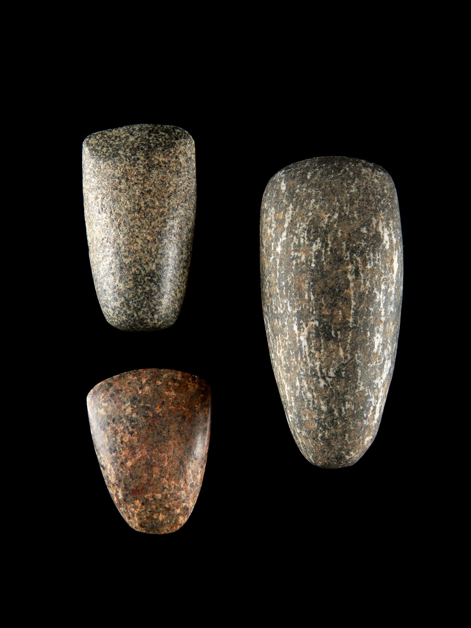 3 Neolithic Polished Stone Axes (1 of 4)