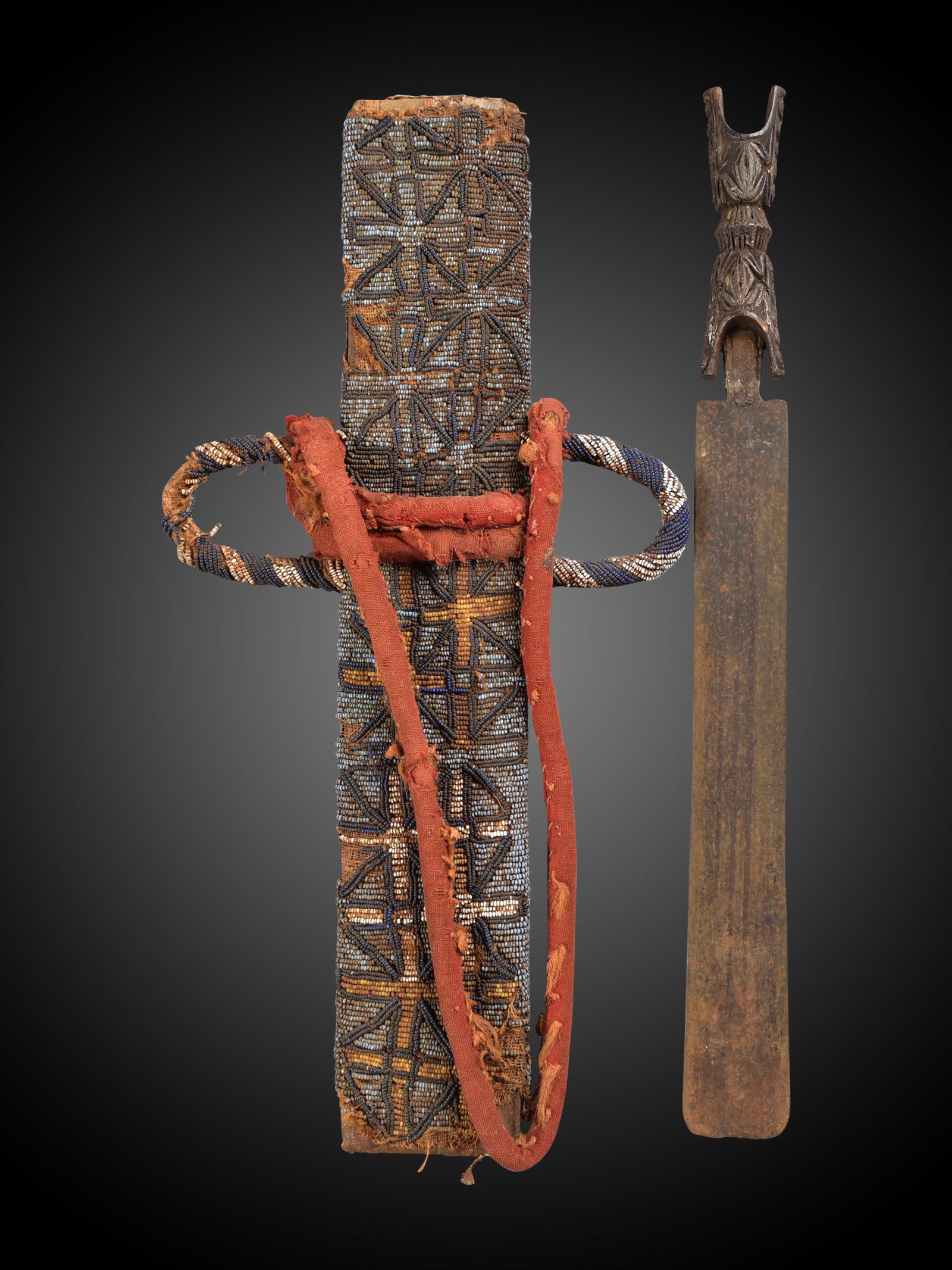 A Tikar Prestige Sword in Scabbard (1 of 9)
