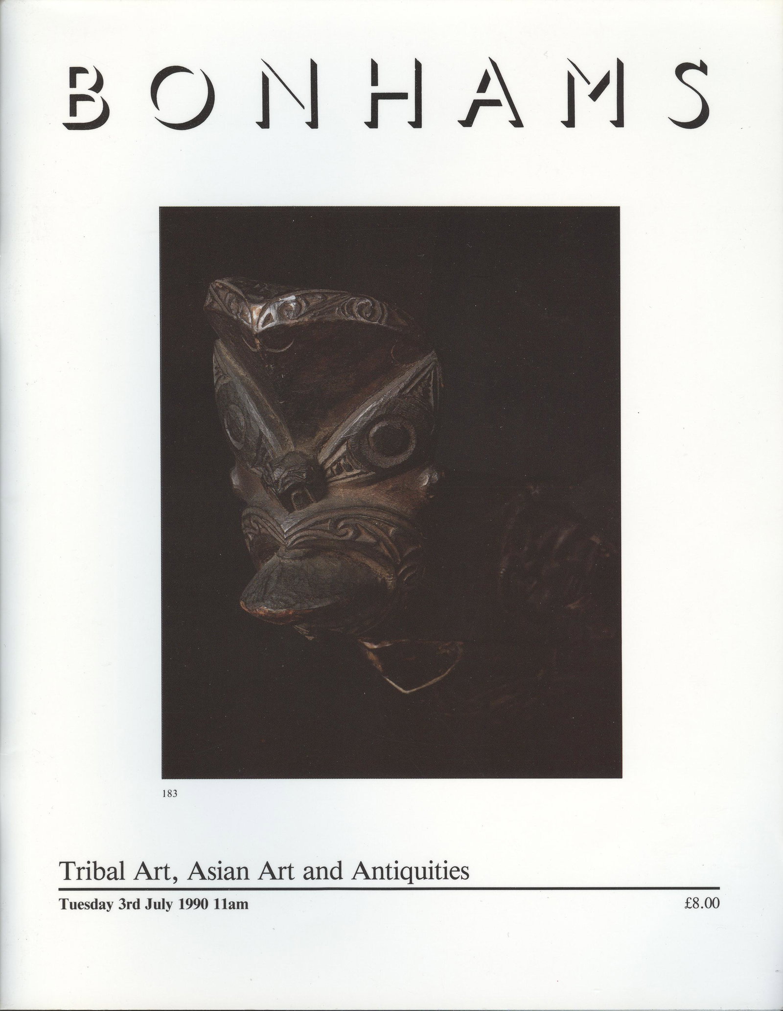 Bonhams 1990, Tribal Art, Asian Art and Antiquities (1 of 1)