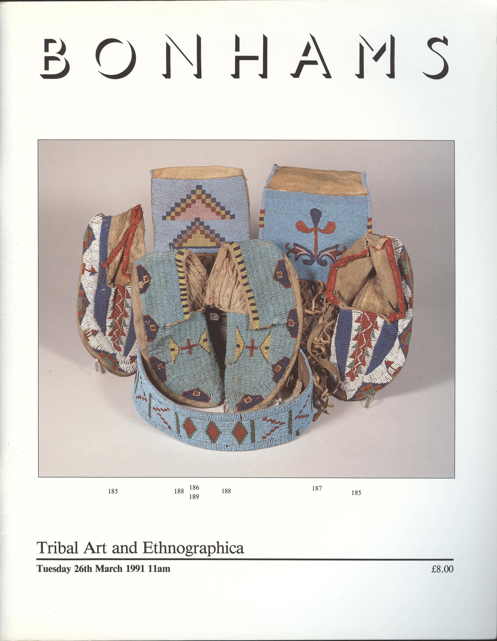 Bonhams 1991, Tribal Art and Ethnographica (1 of 1)