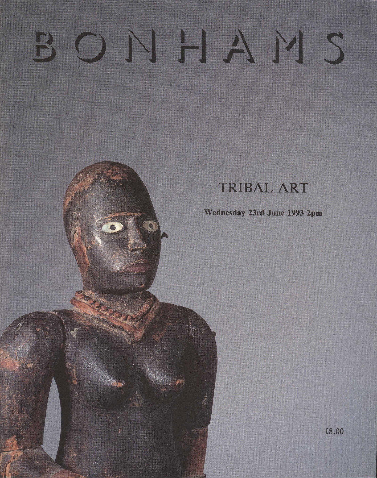 Bonhams 1993, Tribal Art (1 of 1)