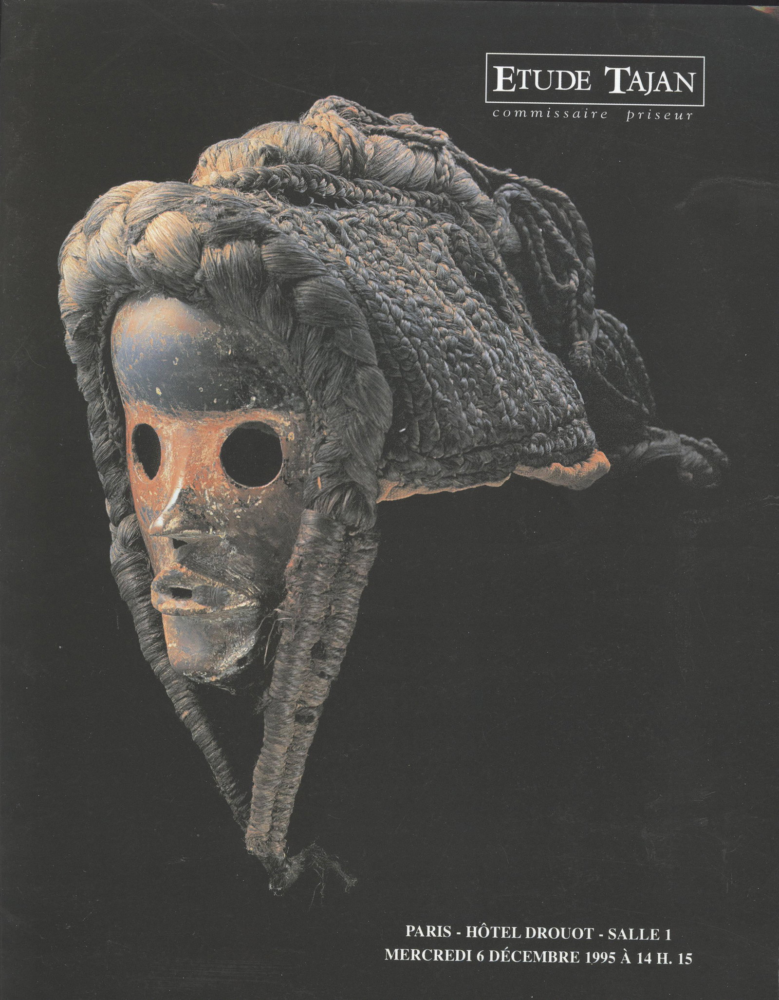 Etude Tajan 1995, Arts Primitifs: Etude Tajan 1995, Arts Primitifs Etude Tajan, Paris (06.12.1995) 159 g CHF 20 / 40