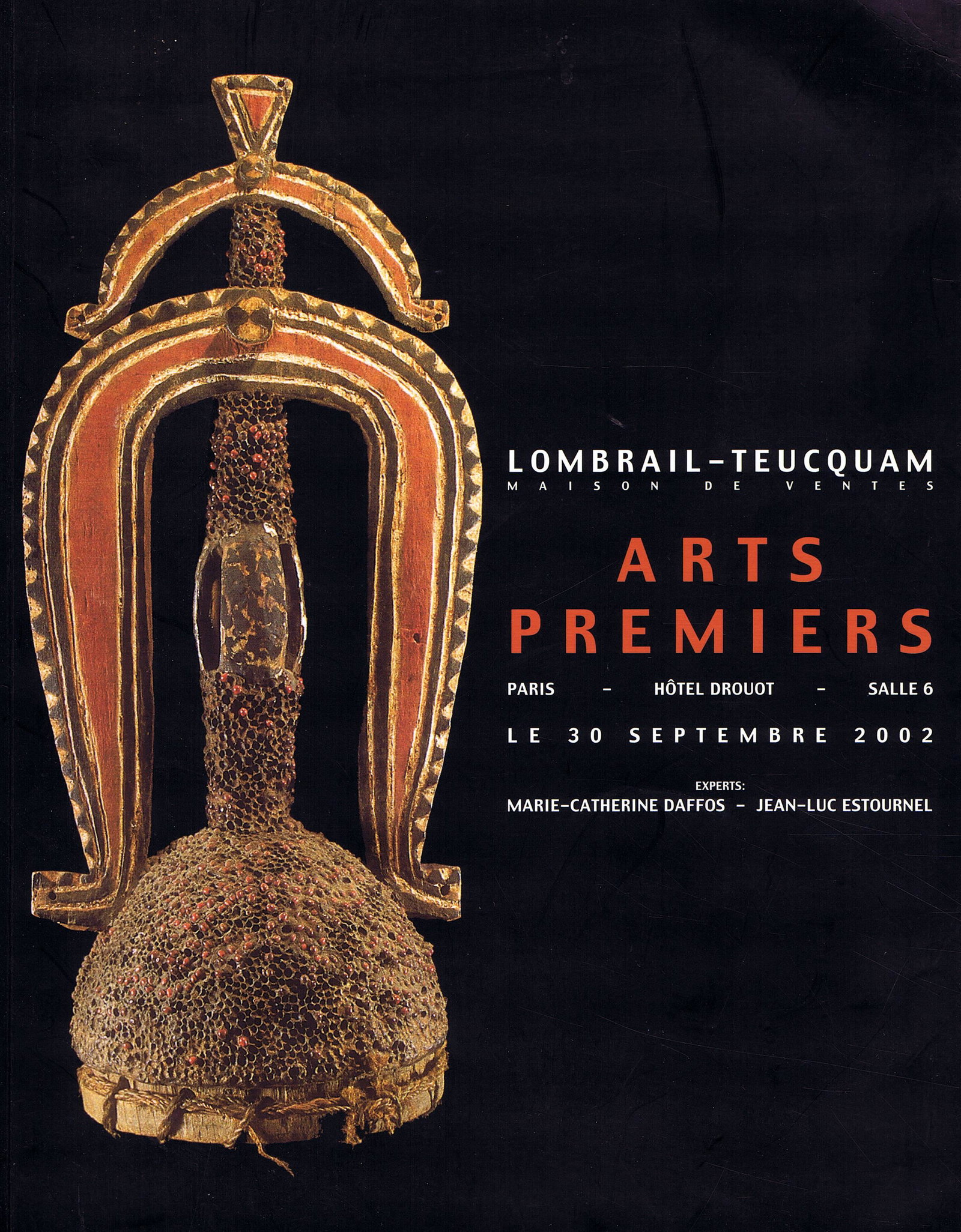 Lombrail-Teucquam 2002, Arts Premiers: Lombrail-Teucquam 2002, Arts Premiers Lombrail-Teucquam, Paris (30.09.2002) 269 g CHF 20 / 40