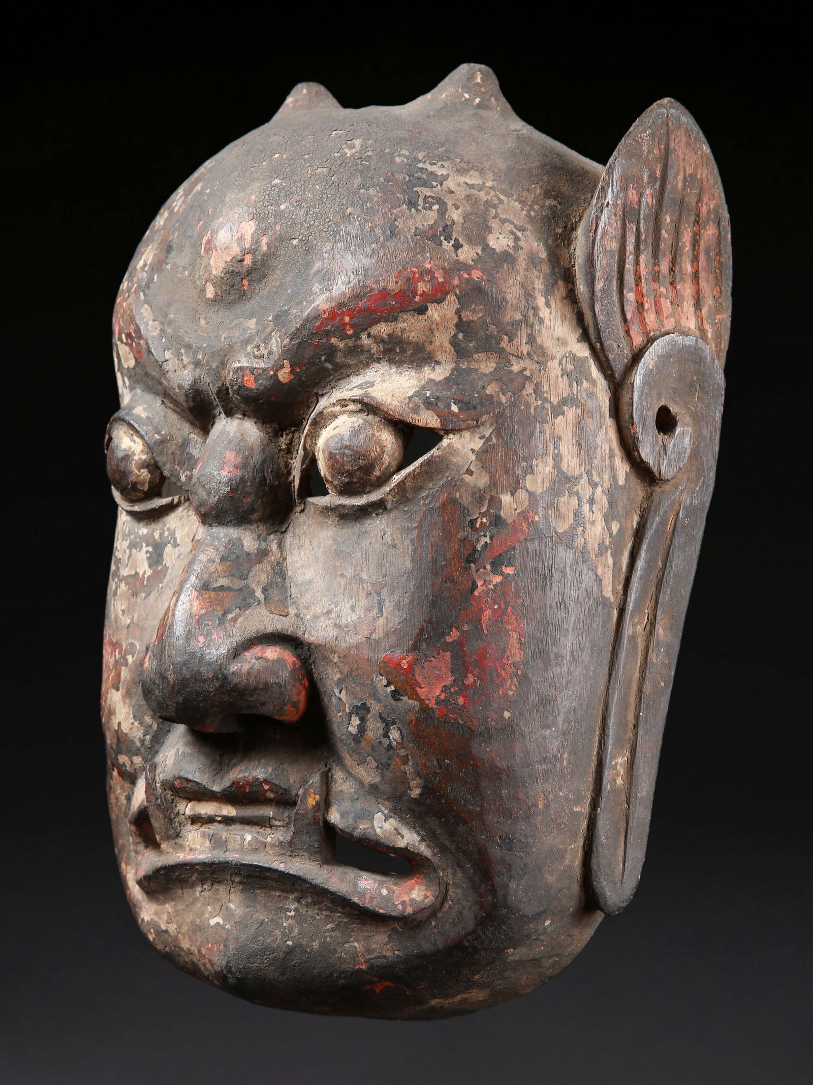A Chinese Nuo Mask, "kaishan" (1 of 7)