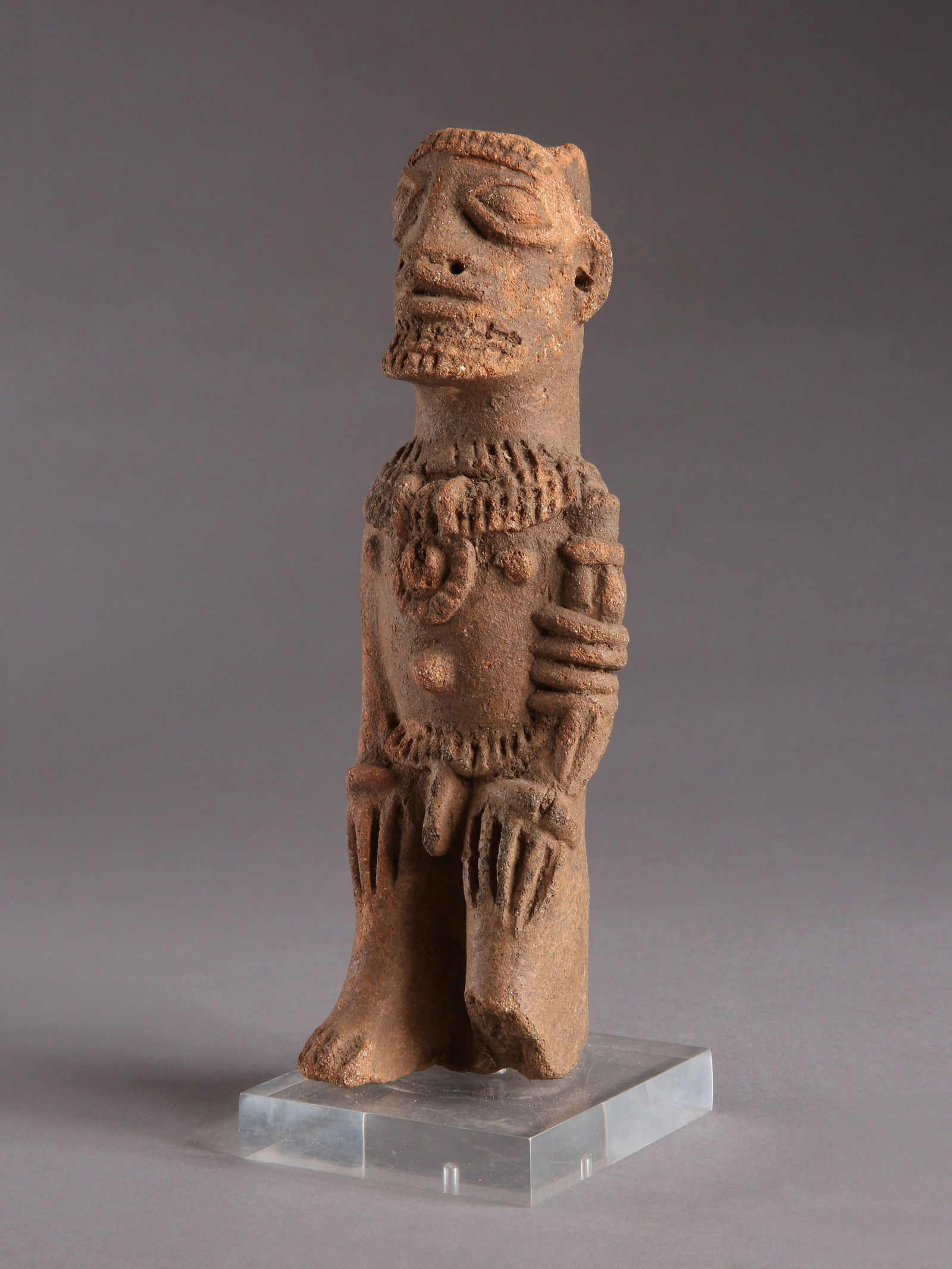 A Koma-Bulsa seated Figure, "kronkronbua" (1 of 12)