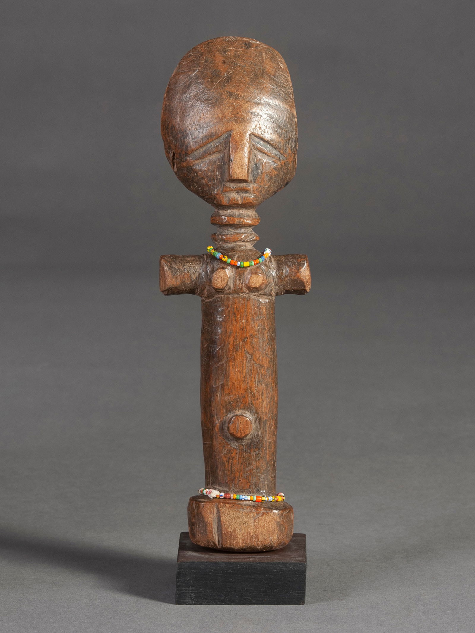 An Asante Figure, "akua'ba" (1 of 9)