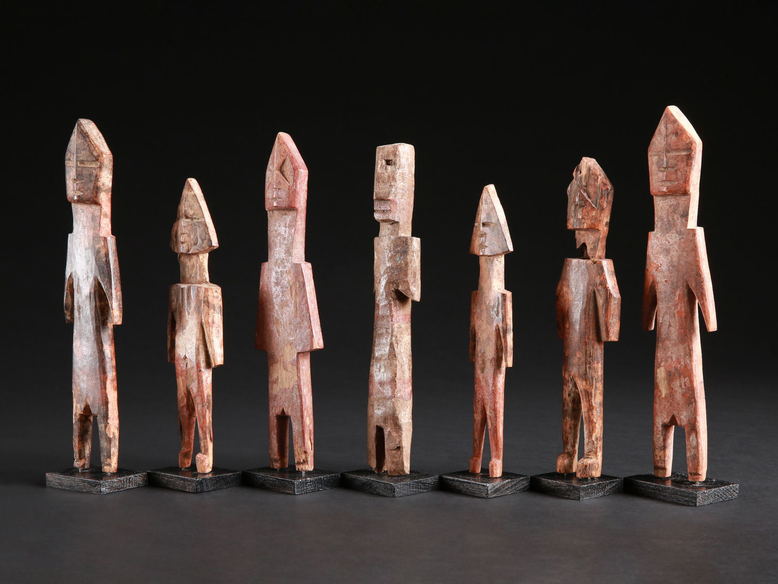 7 Adangme Figures, "aklama" (1 of 7)