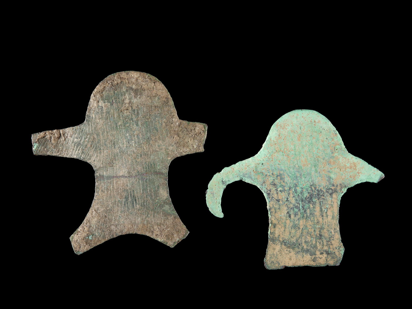 2 Indian Anthropomorphic Figures (1 of 5)