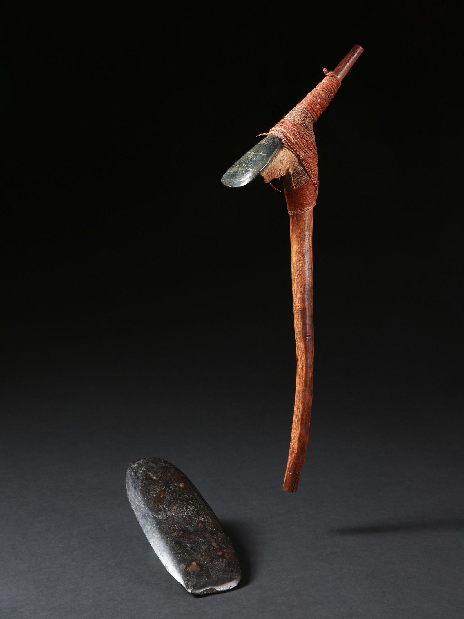 A Papua New Guinean Adze and a Stone Blade (1 of 7)