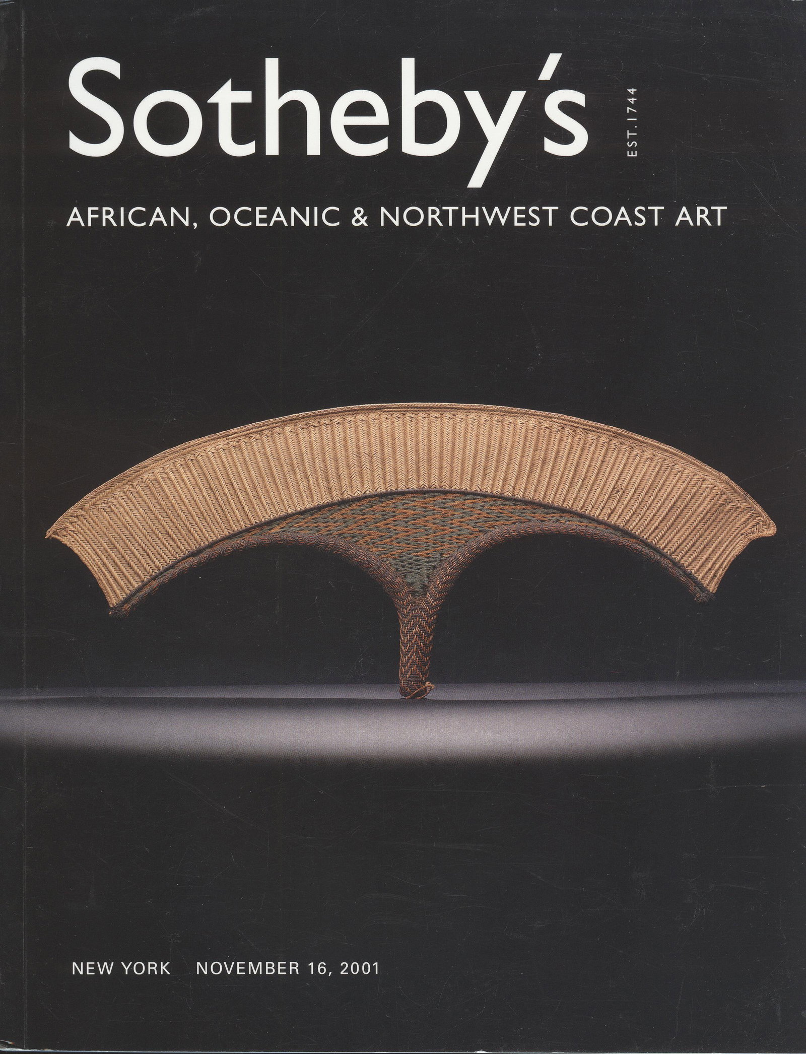 Sotheby's 2001, African, Oceanic & Northwest Coast Art (1 of 1)