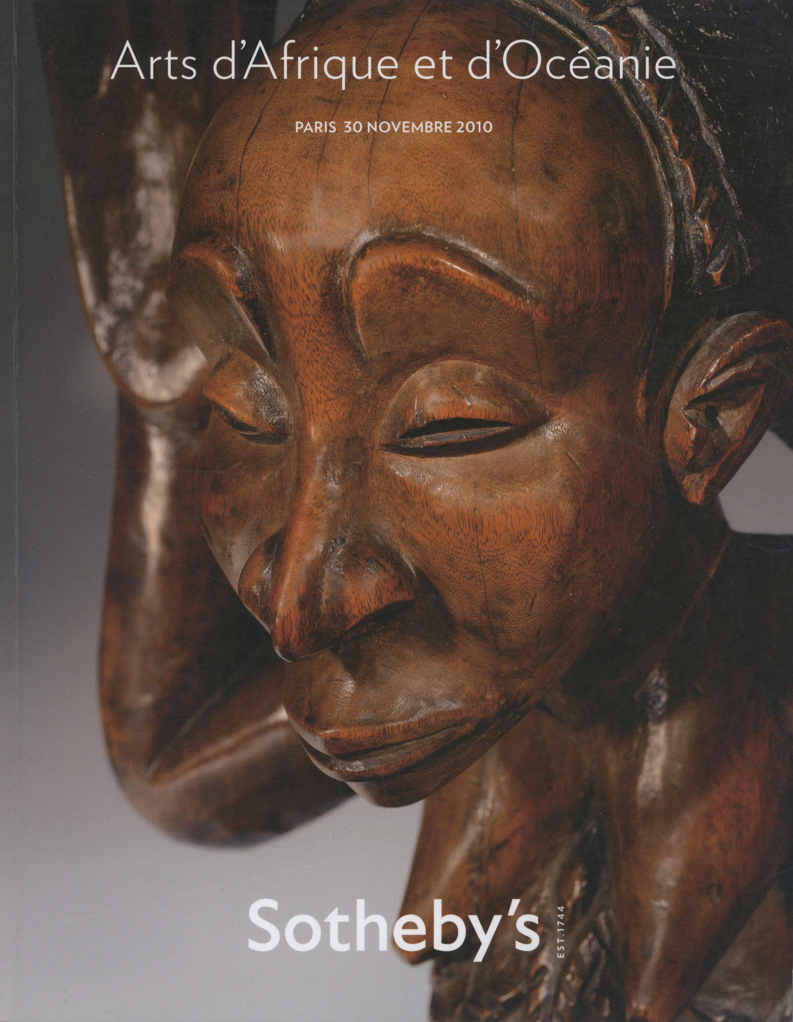 Sotheby's 2010, Arts d'Afrique et d'Océanie: Sotheby's 2010, Arts d'Afrique et d'Océanie Chef oeuvre du "Maître de Buli" Collection Lionel Sergent Sotheby's, Paris (30.11.2010) French/English Text/Edition 135 pages Numerous illustratio