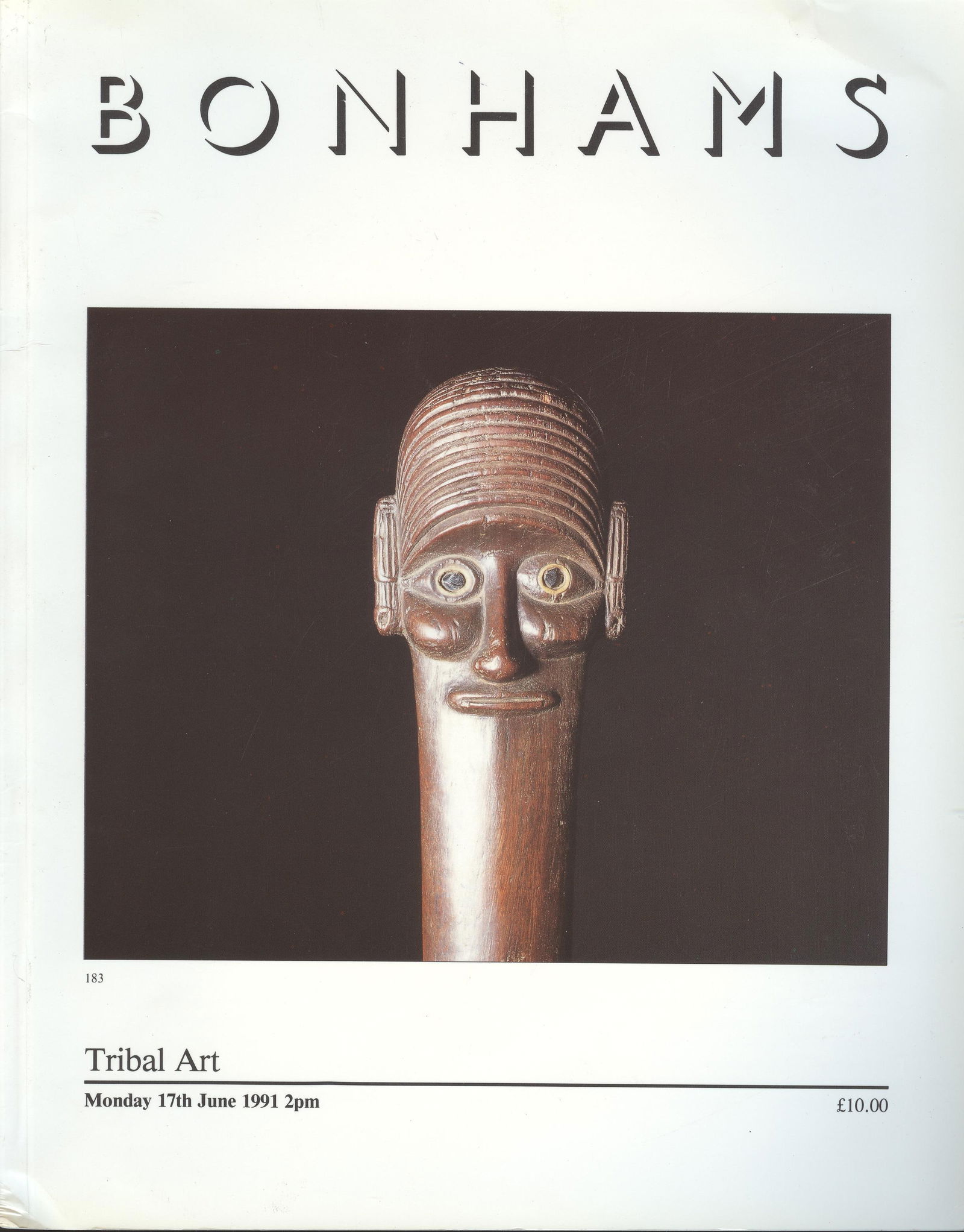 Bonhams 1991, Tribal Art (1 of 1)