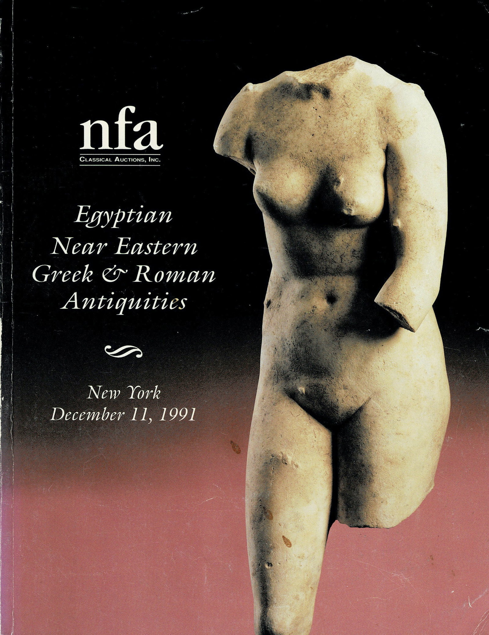 nfa 1991, Egyptian, Near Eastern, Greek & Roman Antiquities: nfa 1991, Egyptian, Near Eastern, Greek & Roman Antiquities nfa, New York (11.12.1991) 534 g CHF 10 / 20