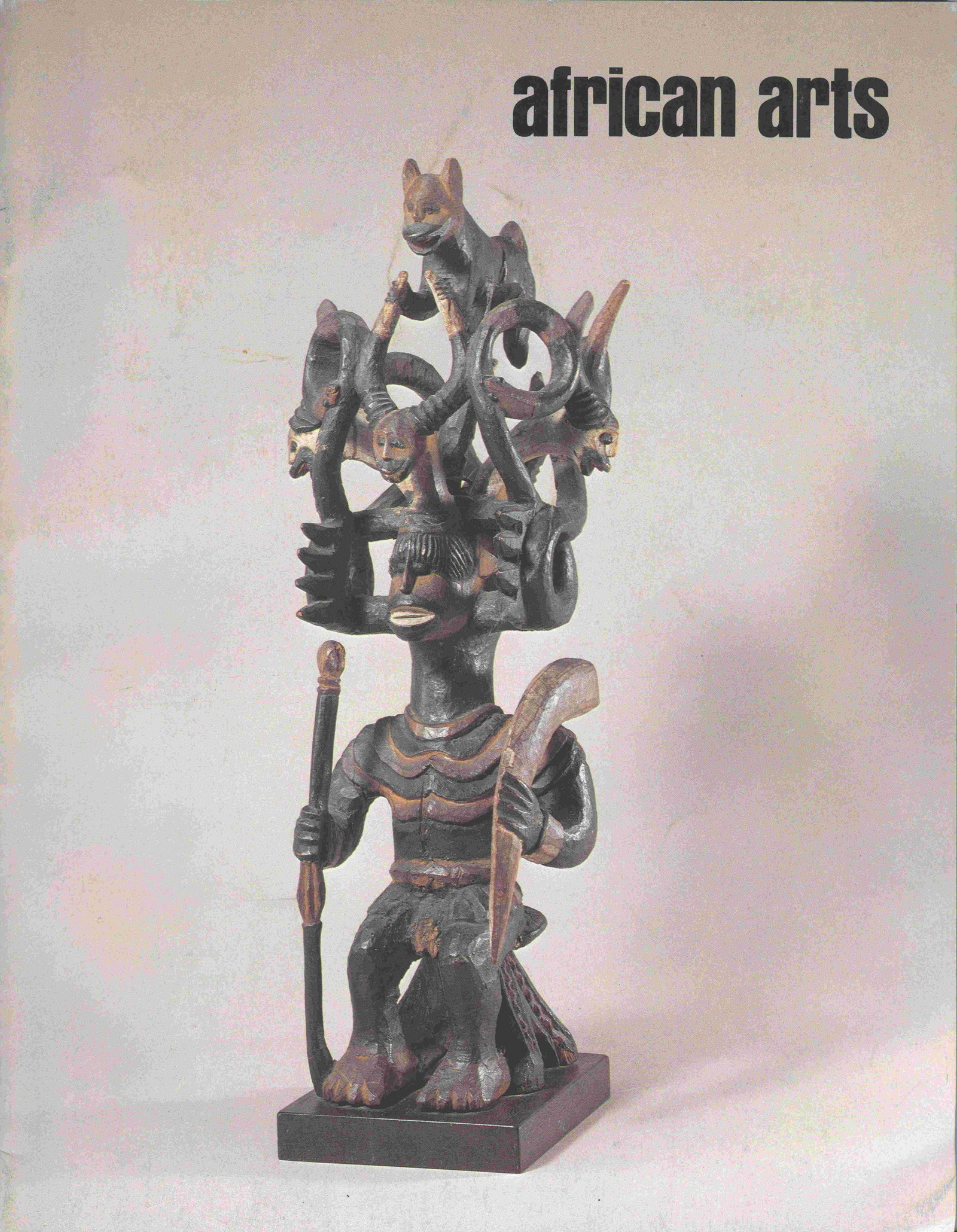 African Arts 1987, Vol. 20 / 3: African Arts 1987, Vol. 20 / 3 UCLA James S. Coleman African Studies Center (1987) English Text/Edition Softcover 370 g --------------------------------------------------- African Arts Magazine - May 