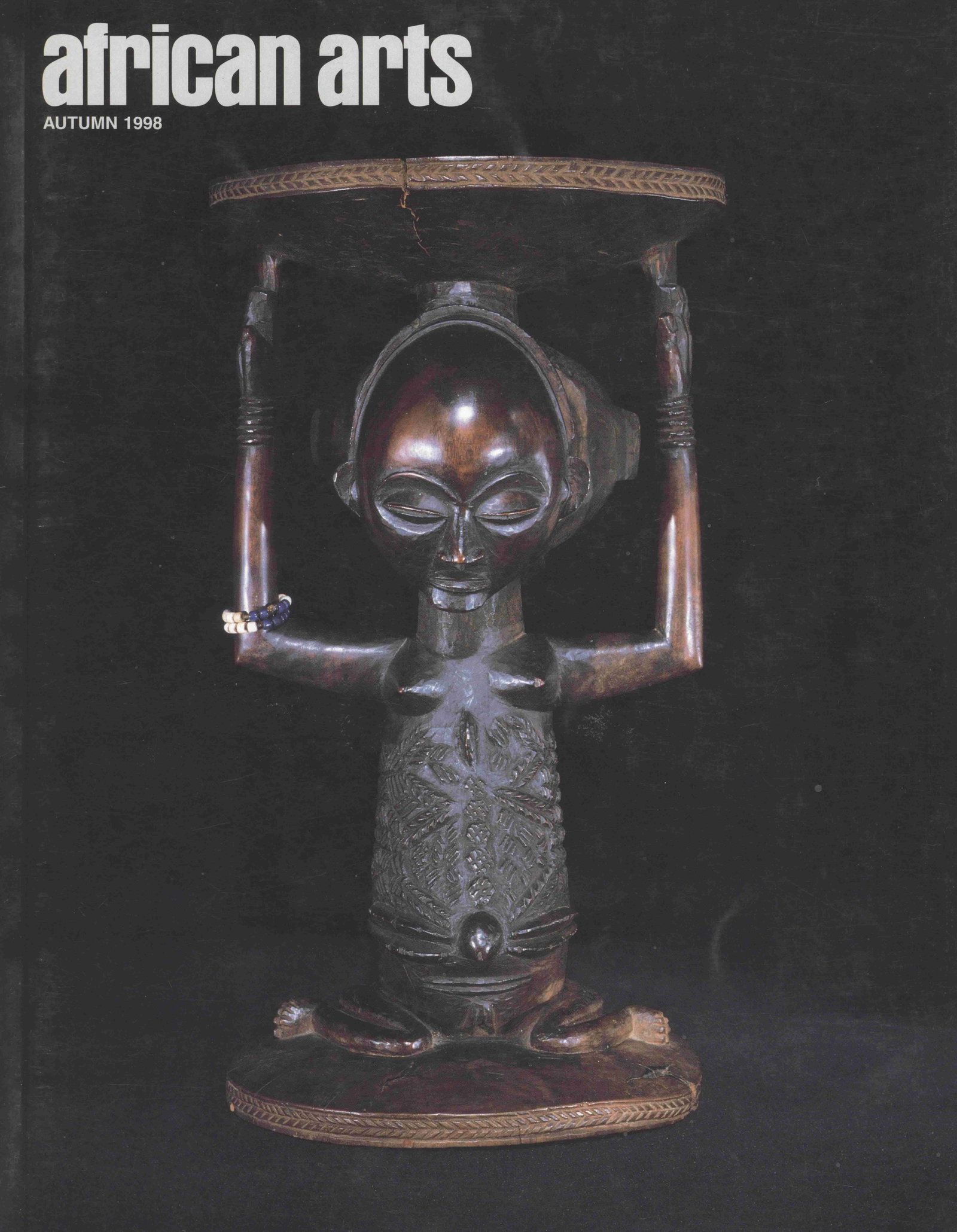 African Arts 1998, Vol. 31 / 4: African Arts 1998, Vol. 31 / 4 UCLA James S. Coleman African Studies Center (1998) English Text/Edition Softcover 370 g --------------------------------------------------- African Arts Magazine - Autu