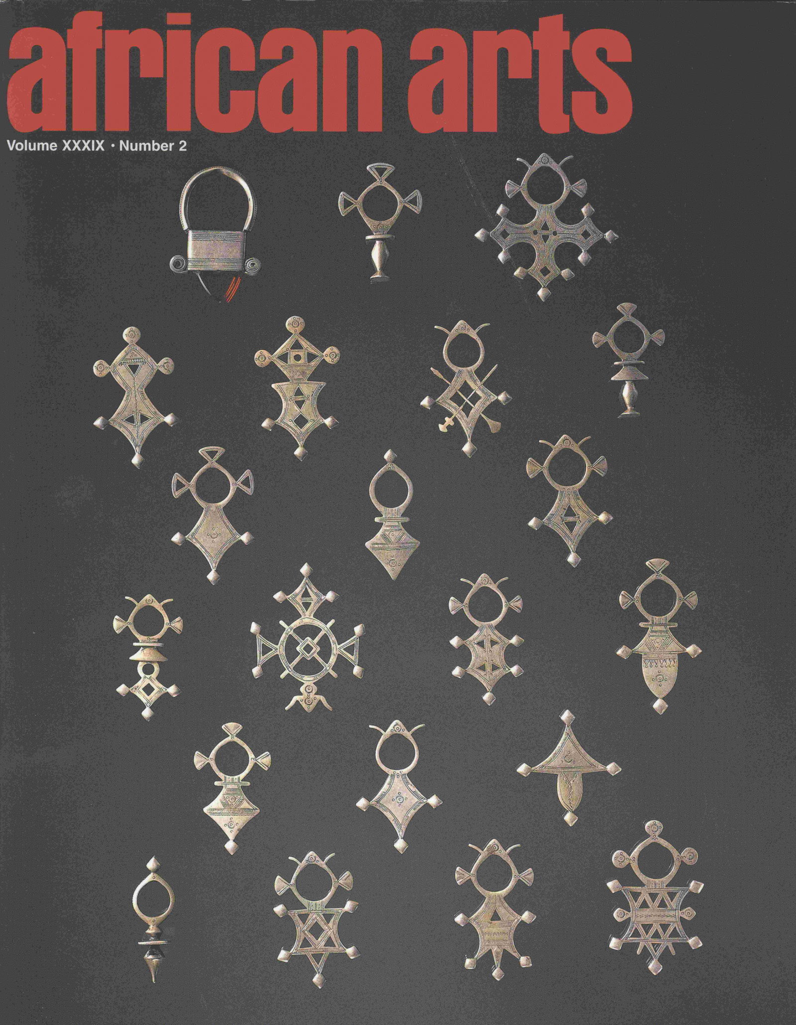 African Arts 2006, Vol. 39 / 2: African Arts 2006, Vol. 39 / 2 UCLA James S. Coleman African Studies Center (2006) English Text/Edition Softcover 370 g --------------------------------------------------- African Arts Magazine - Summ