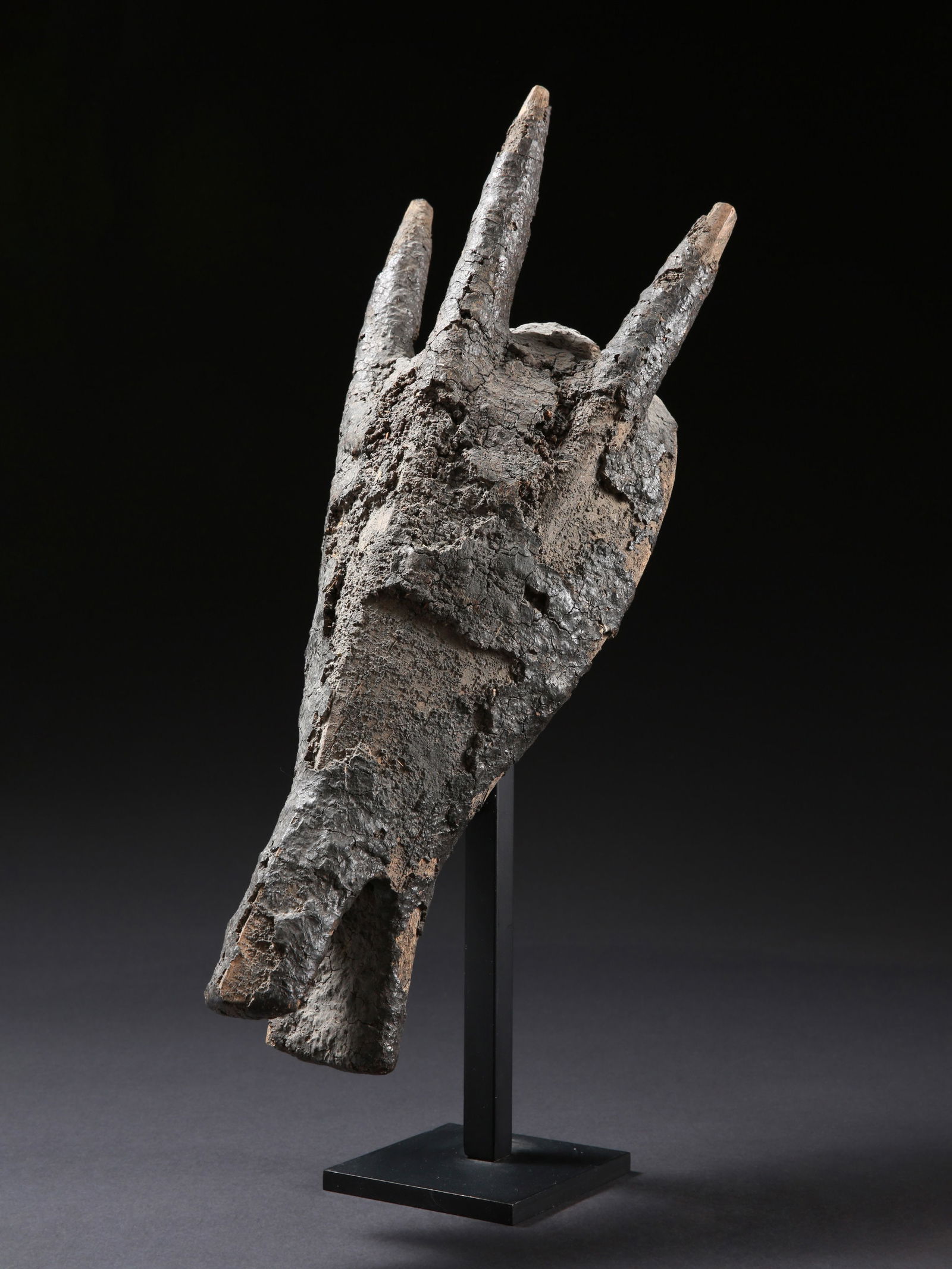 A Bamana Mask, "kònò" (1 of 9)