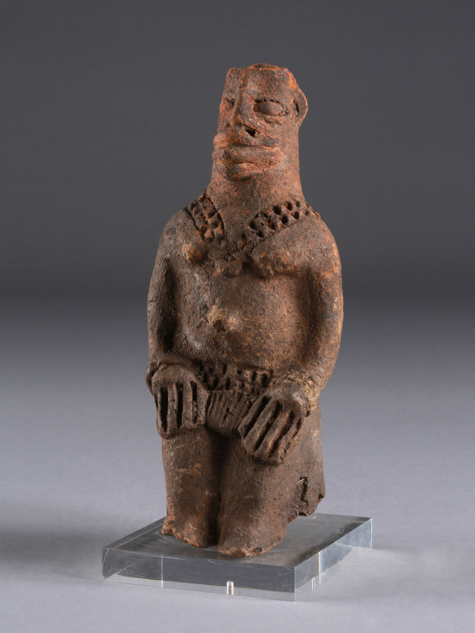 A Koma-Bulsa seated Figure, "kronkronbua" (1 of 16)