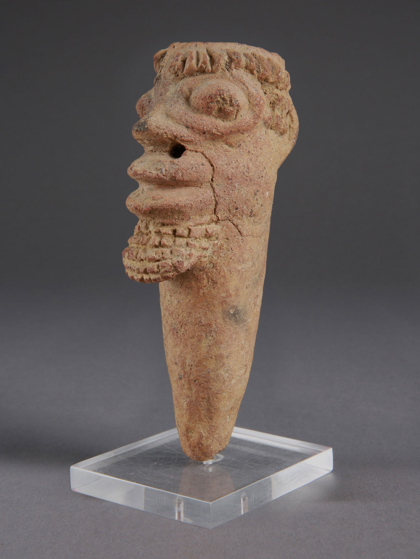 A Koma-Bulsa Terracotta Head, "kronkronbua" (1 of 11)