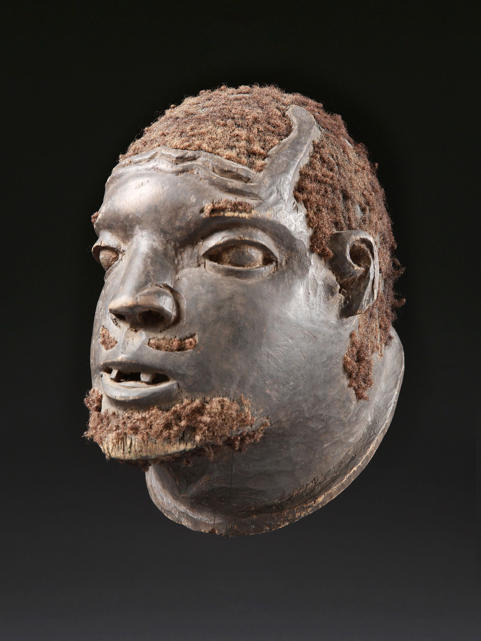 A Makonde Helmet Mask, "lipiko" (1 of 8)