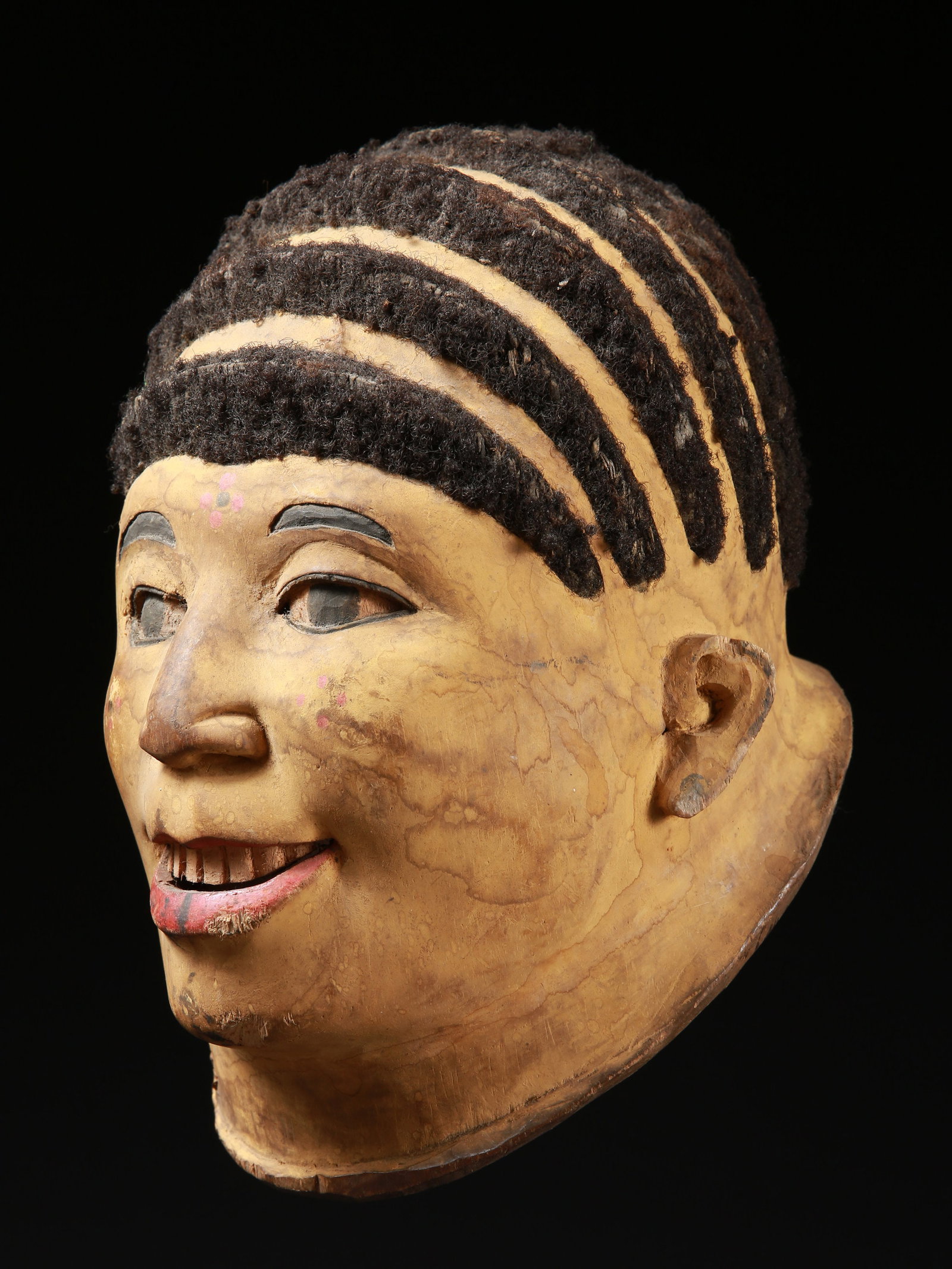 A Makonde Helmet Mask, "lipiko" (1 of 11)