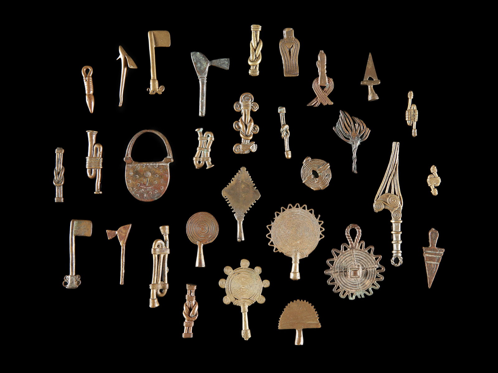 30 Asante Goldweights (1 of 3)