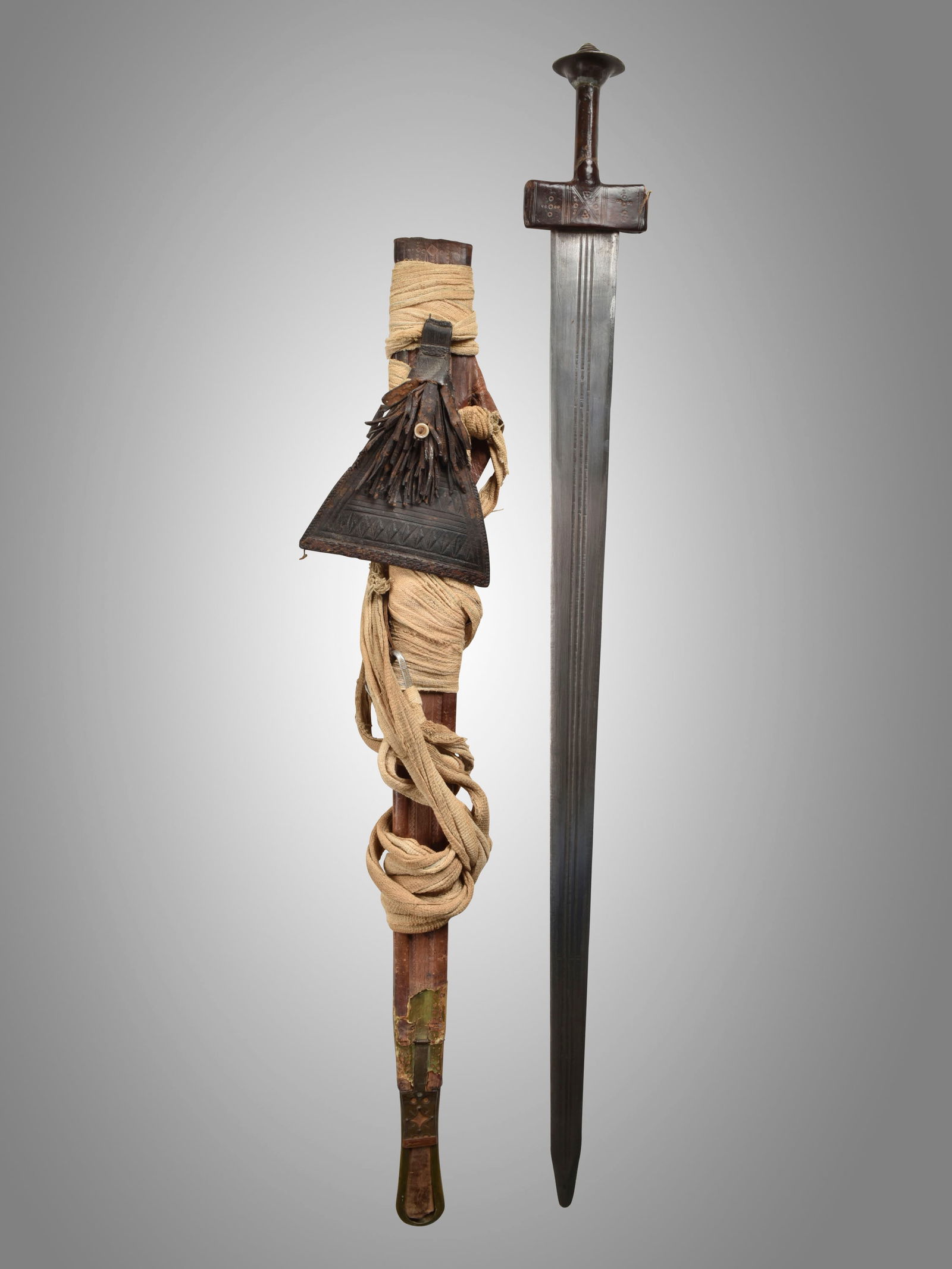 A Tuareg Sword with Sheath, "takuba" (1 of 11)