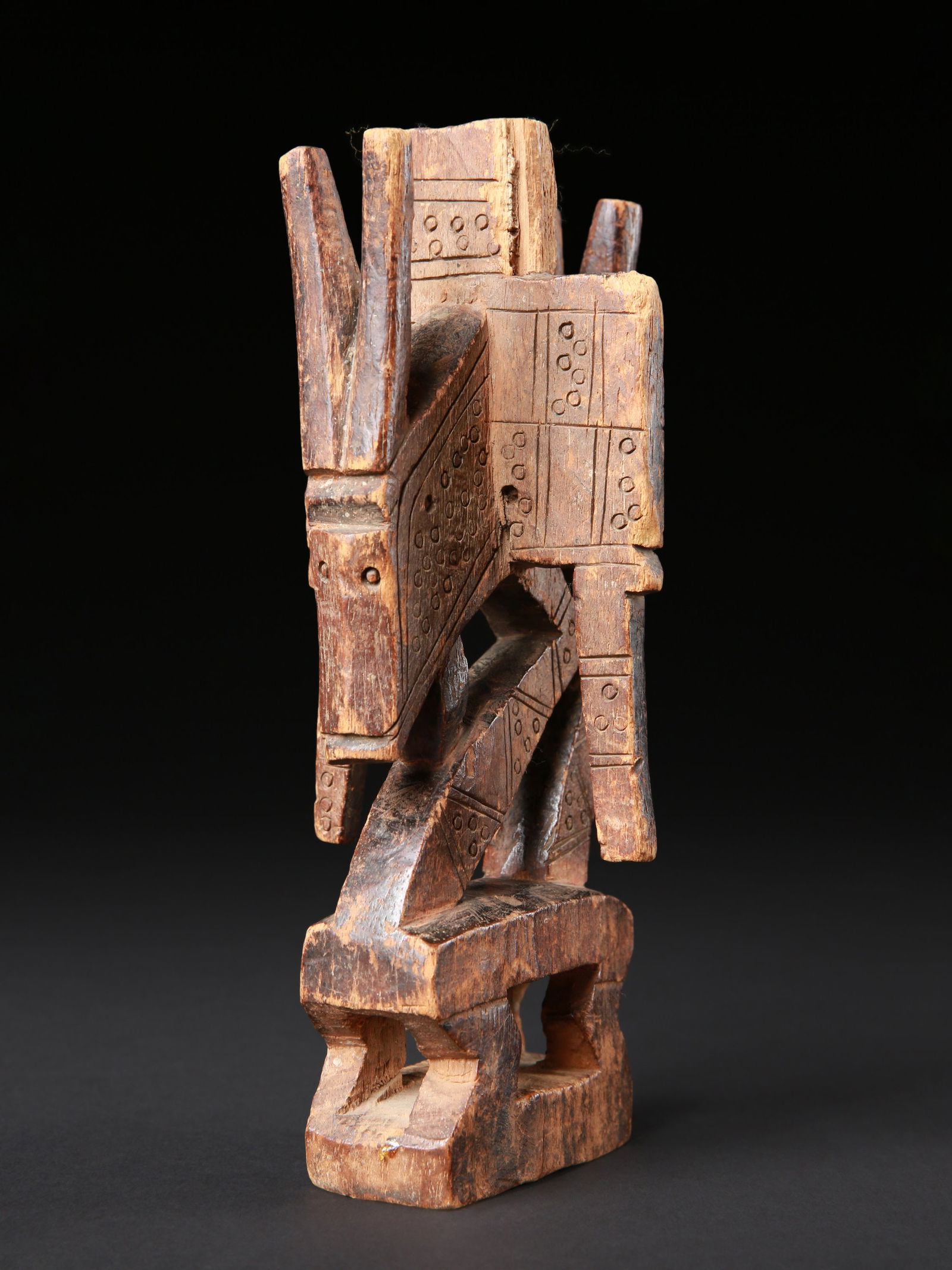 A Bamana Headdress, "chiwara / sogoni koun " (1 of 11)