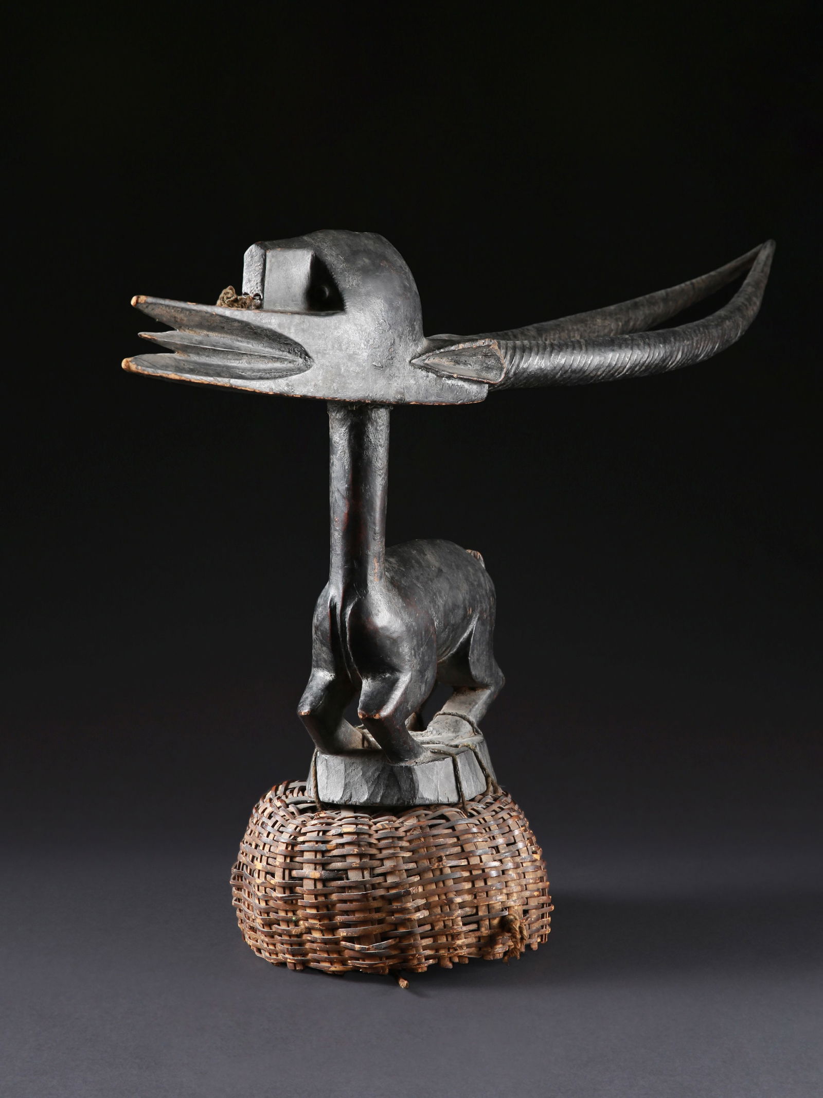 A Bamana Headdress, "chiwara" (1 of 13)