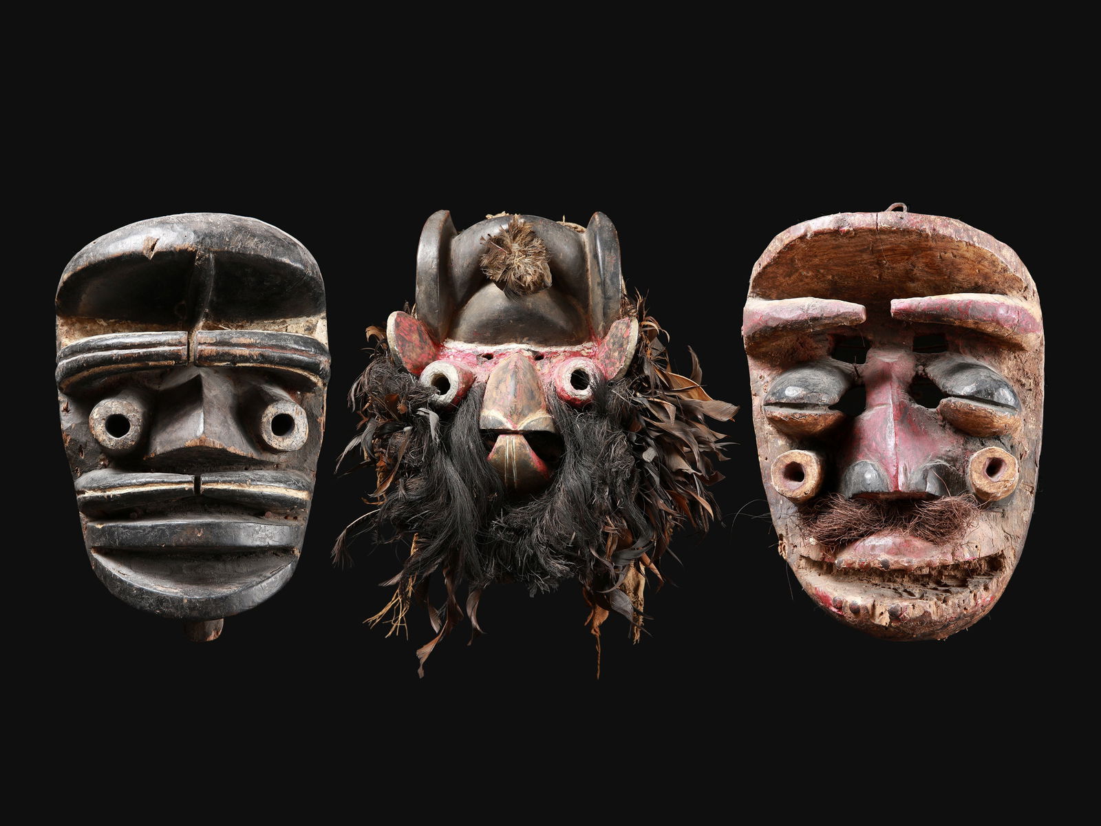 3 Wè-Guéré Masks (1 of 18)