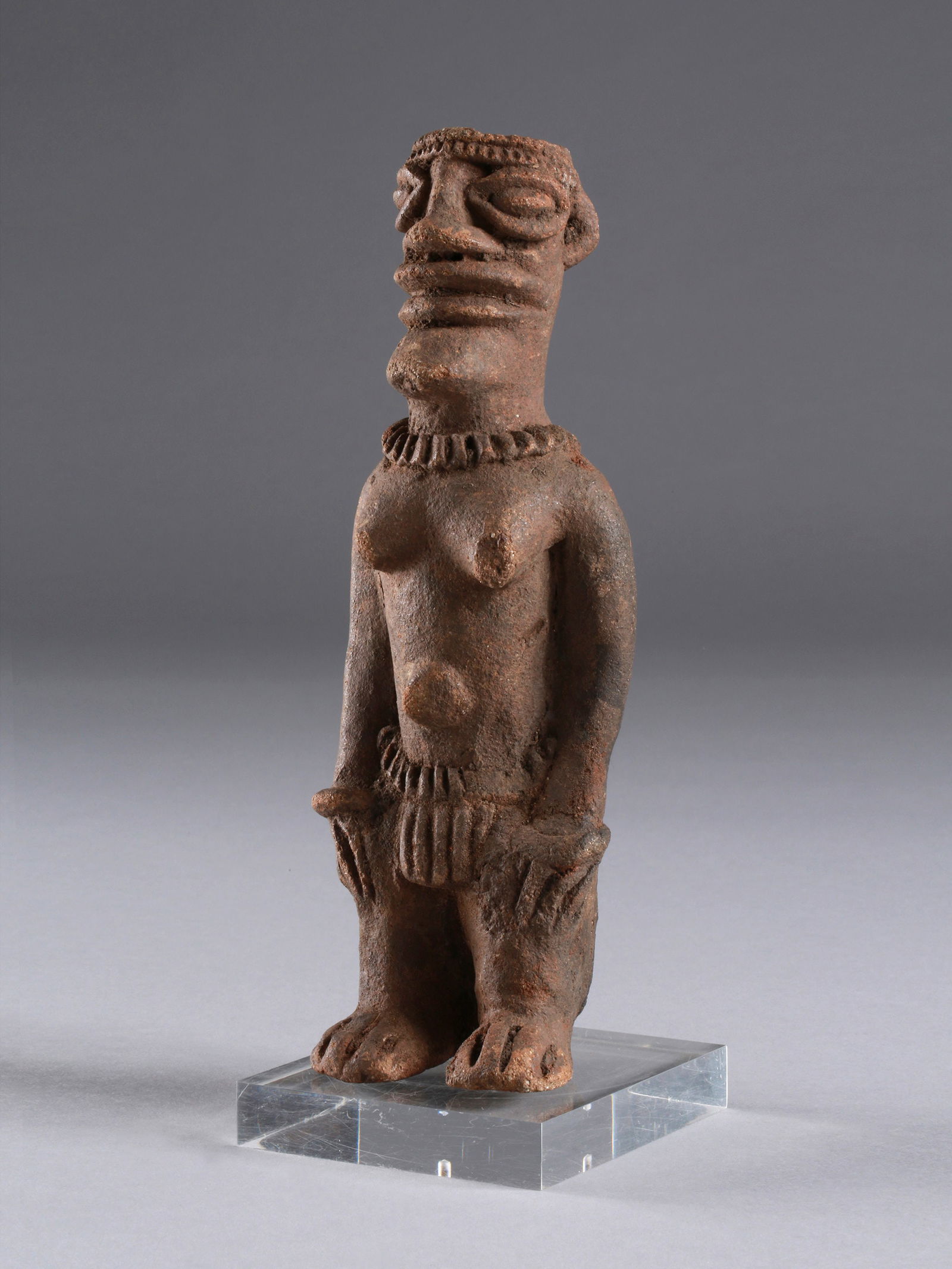 A Koma-Bulsa standing Terracotta Figure, "kronkronbua" (1 of 16)