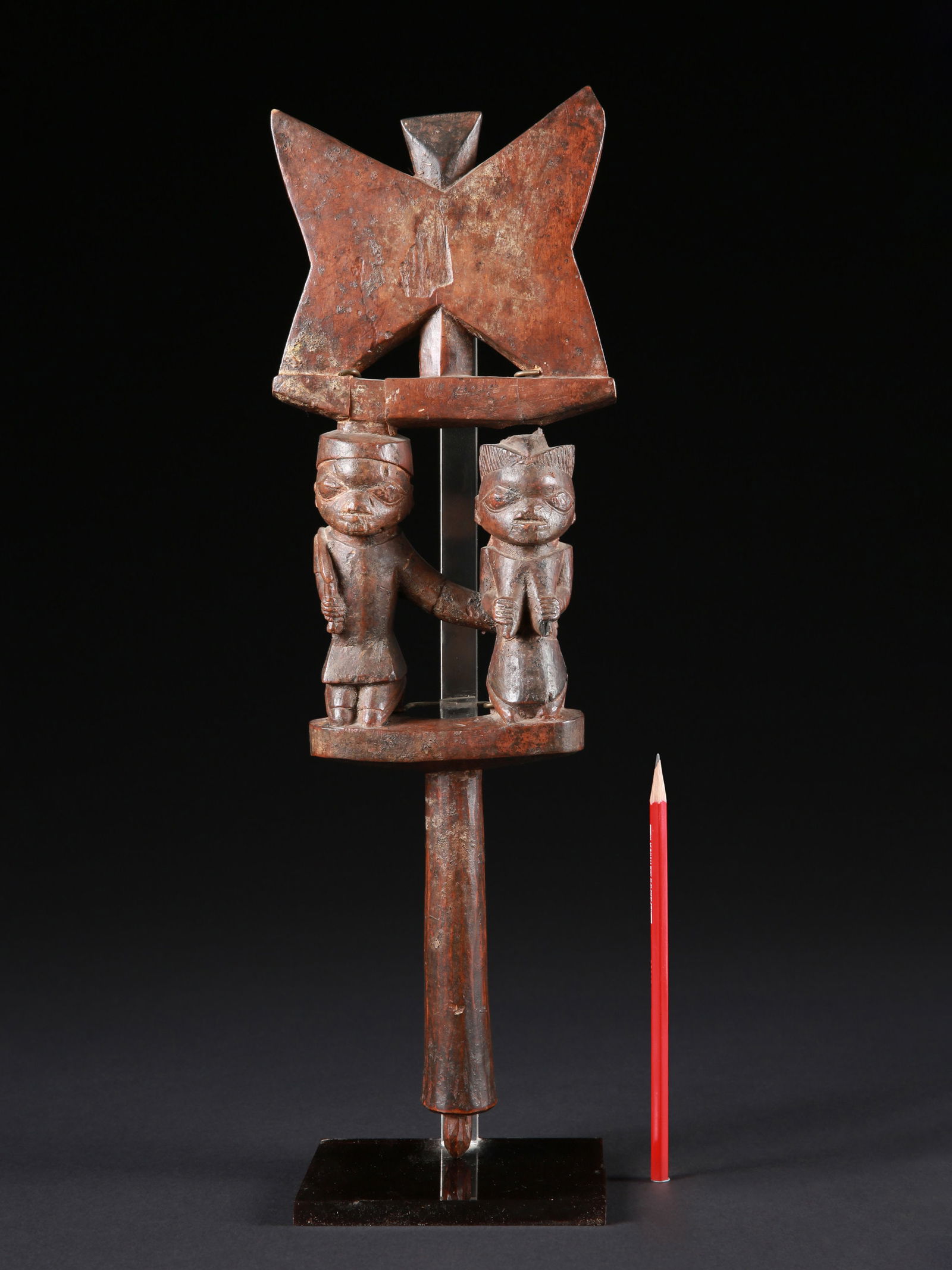 A Yoruba Dance Wand, "osé-sàngó" (1 of 10)