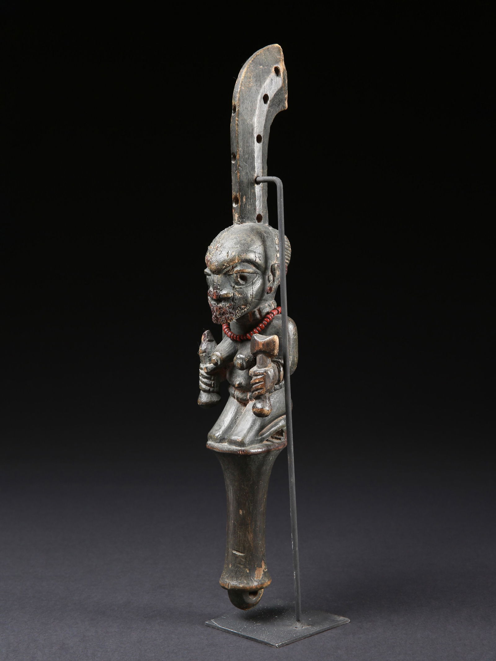 A Yoruba Staff, "ogo elegba" (1 of 9)