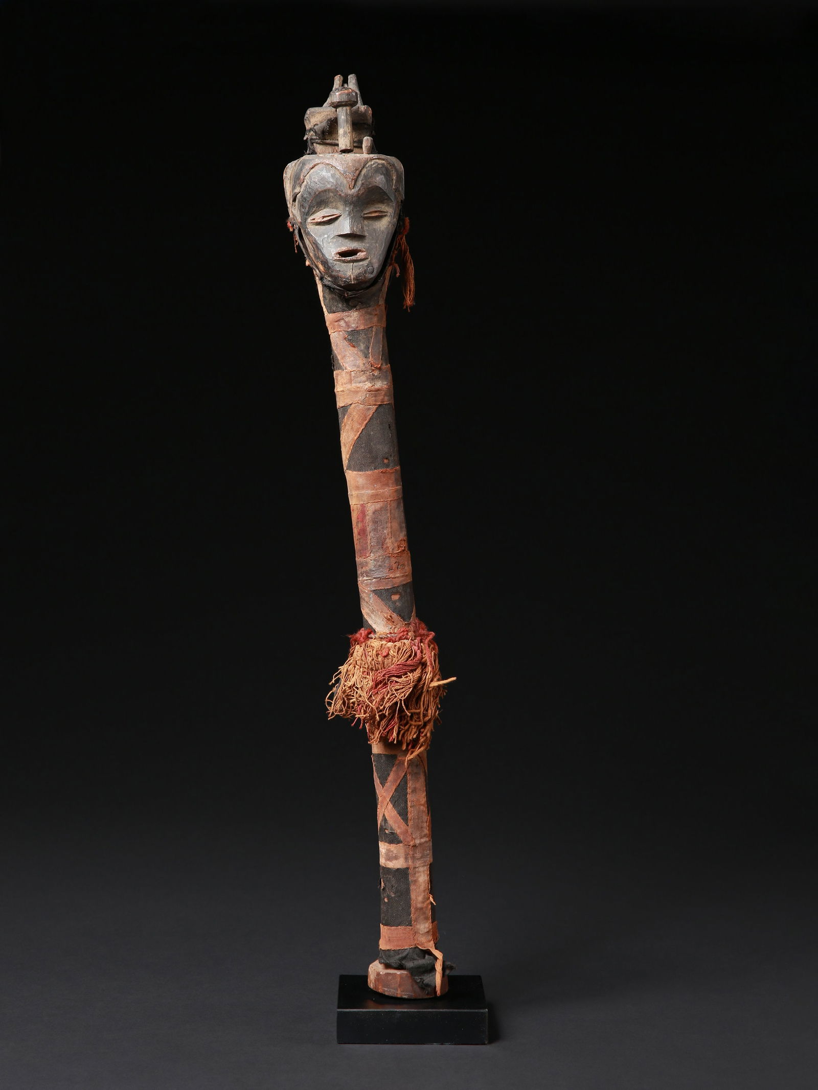 An Igbo Staff with Double Head (1 of 10)