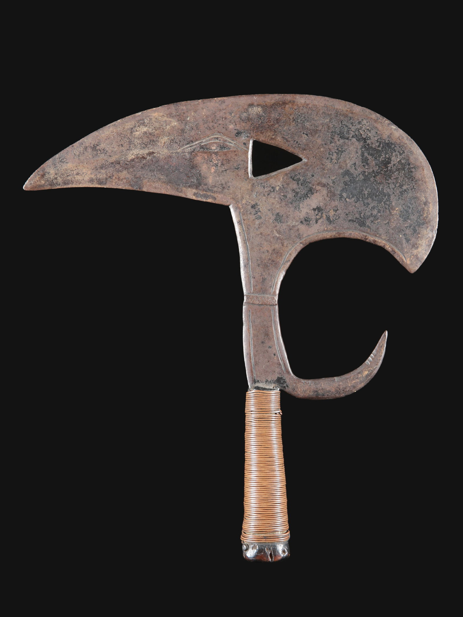 A Kota Throwing Knife, "musele / onzil" (1 of 4)